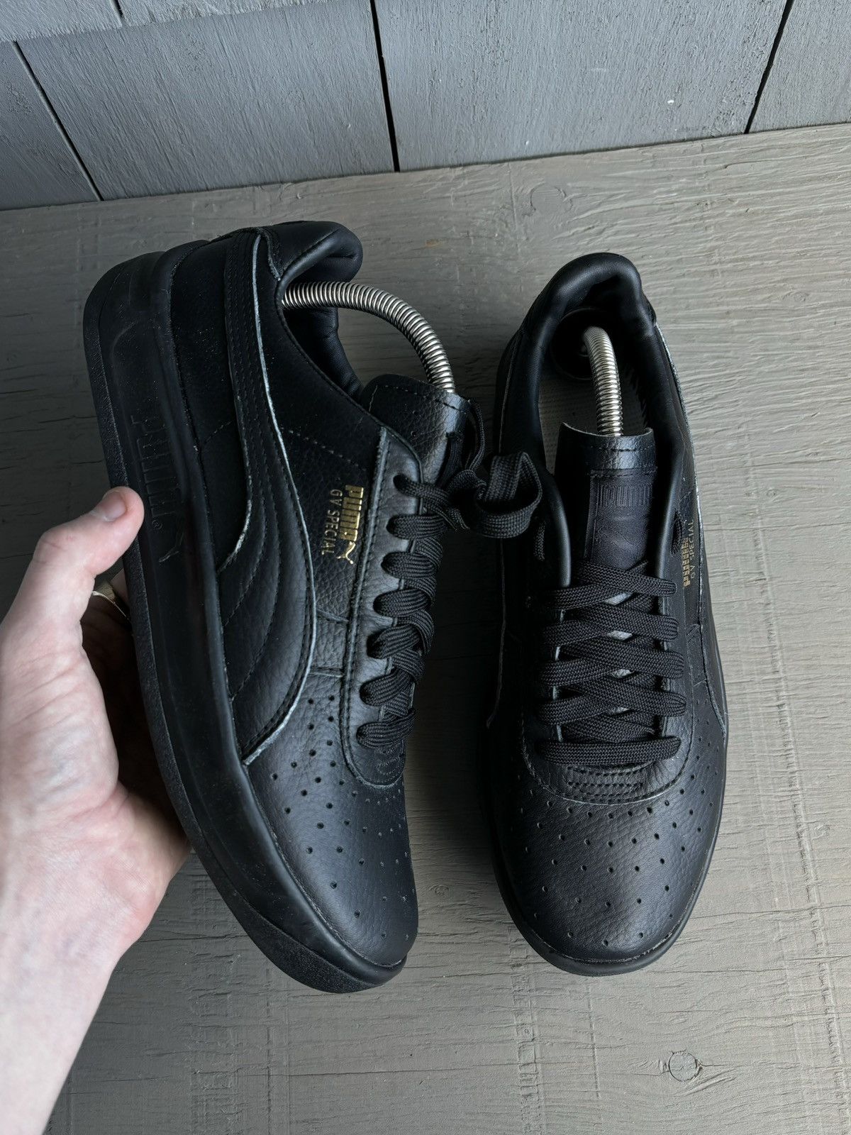 Puma Puma GV Special Triple Black All Black Sneakers Mens 8 Size US 8 / EU 41 - 3 Thumbnail