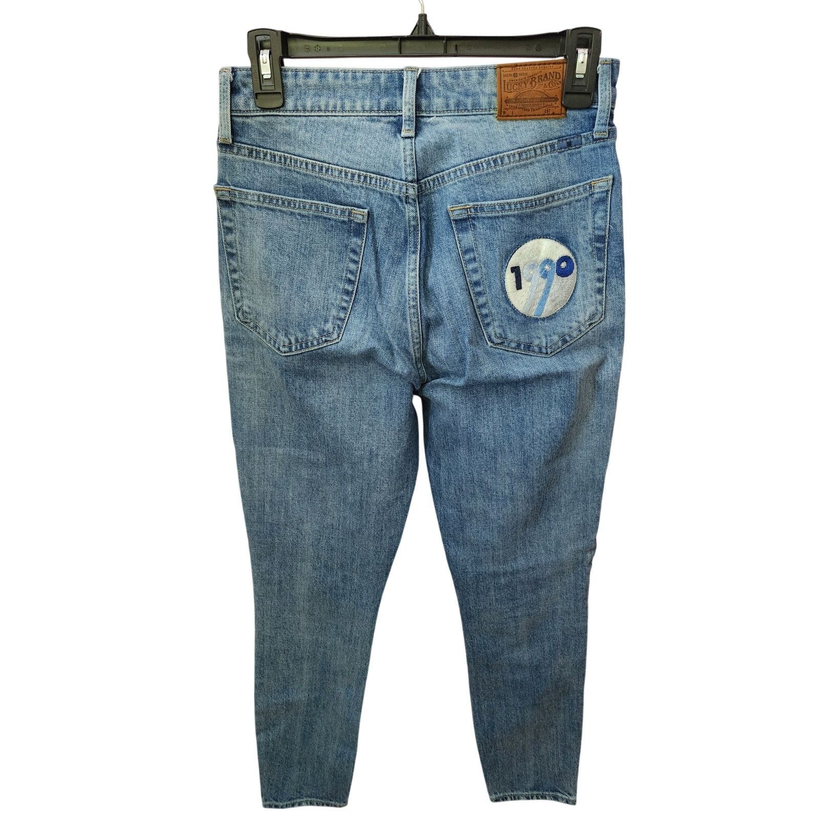 Lucky Brand Lucky Brand Bridgette Skinny Jeans Womens 2/26 Blue Size 26" / US 2 / IT 38 - 2 Thumbnail