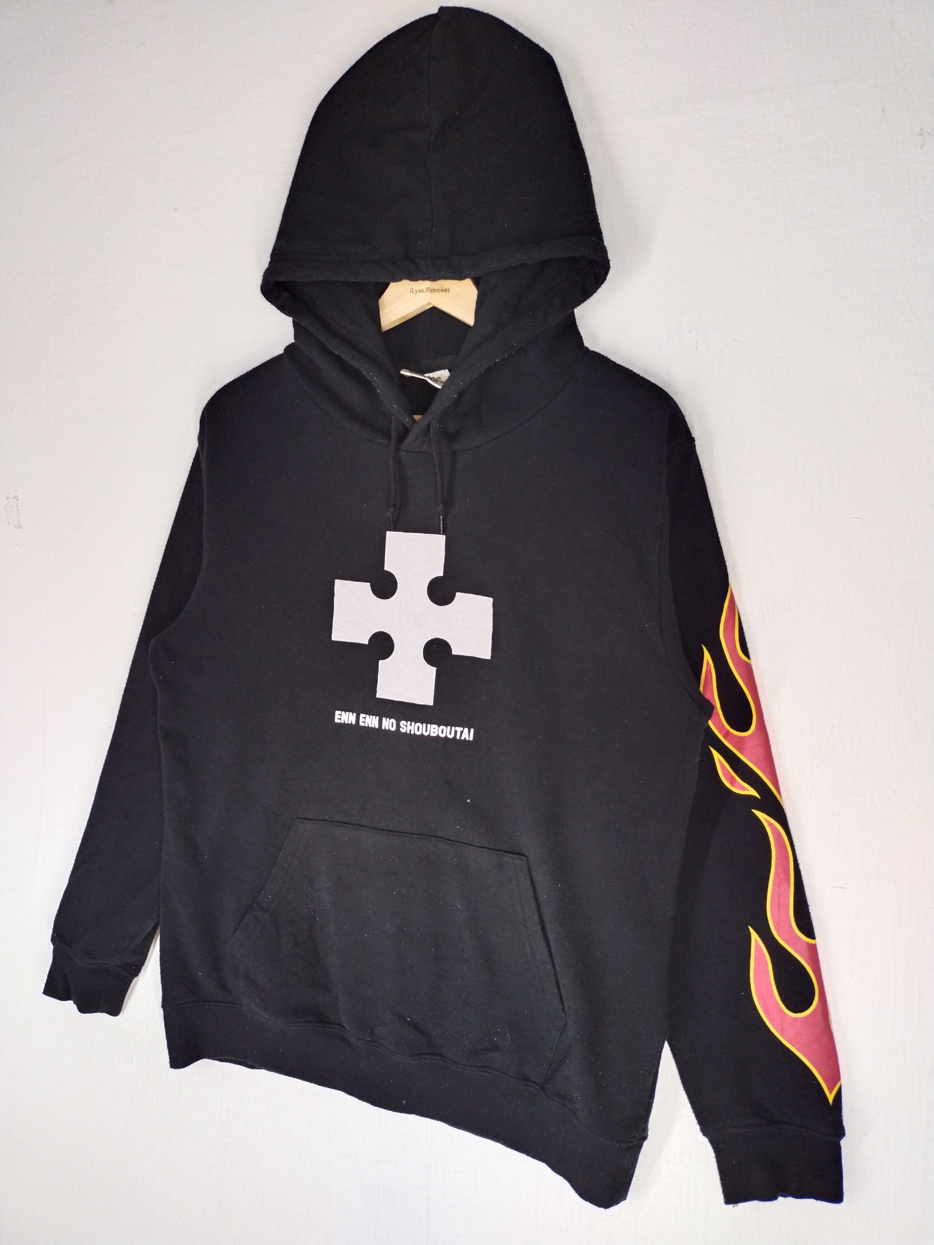 Japanese Brand Vintage Offering Flame Fire Brigade Parker Hoodie Size US M / EU 48-50 / 2 - 6 Thumbnail