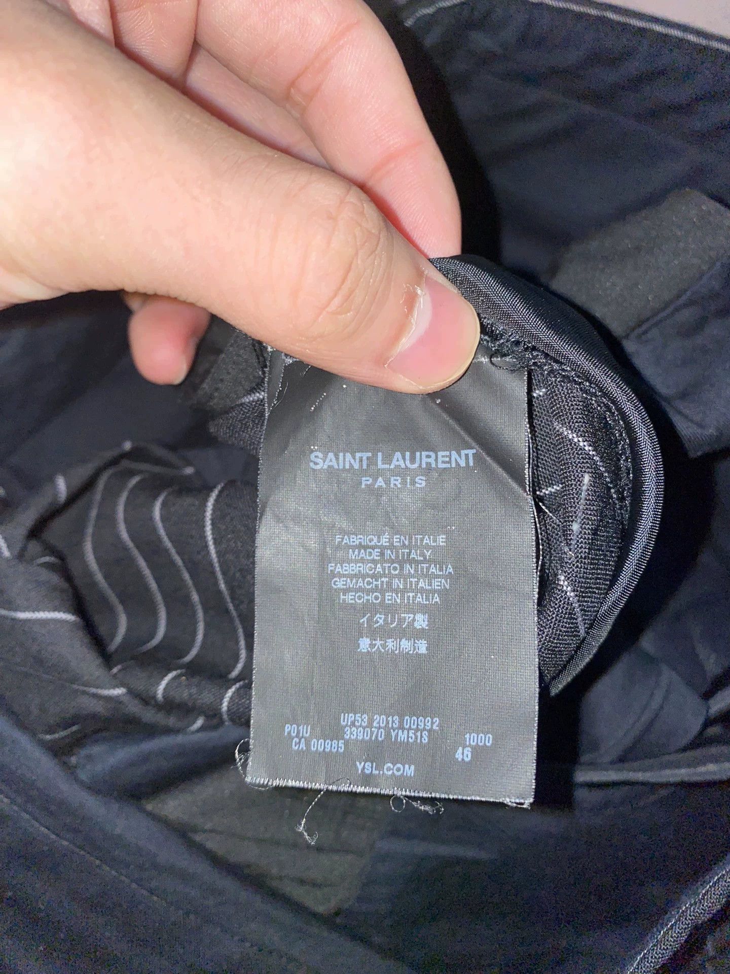 Saint Laurent Paris Saint Laurent slp13FW striped trousers Size US 30 / EU 46 - 6 Thumbnail