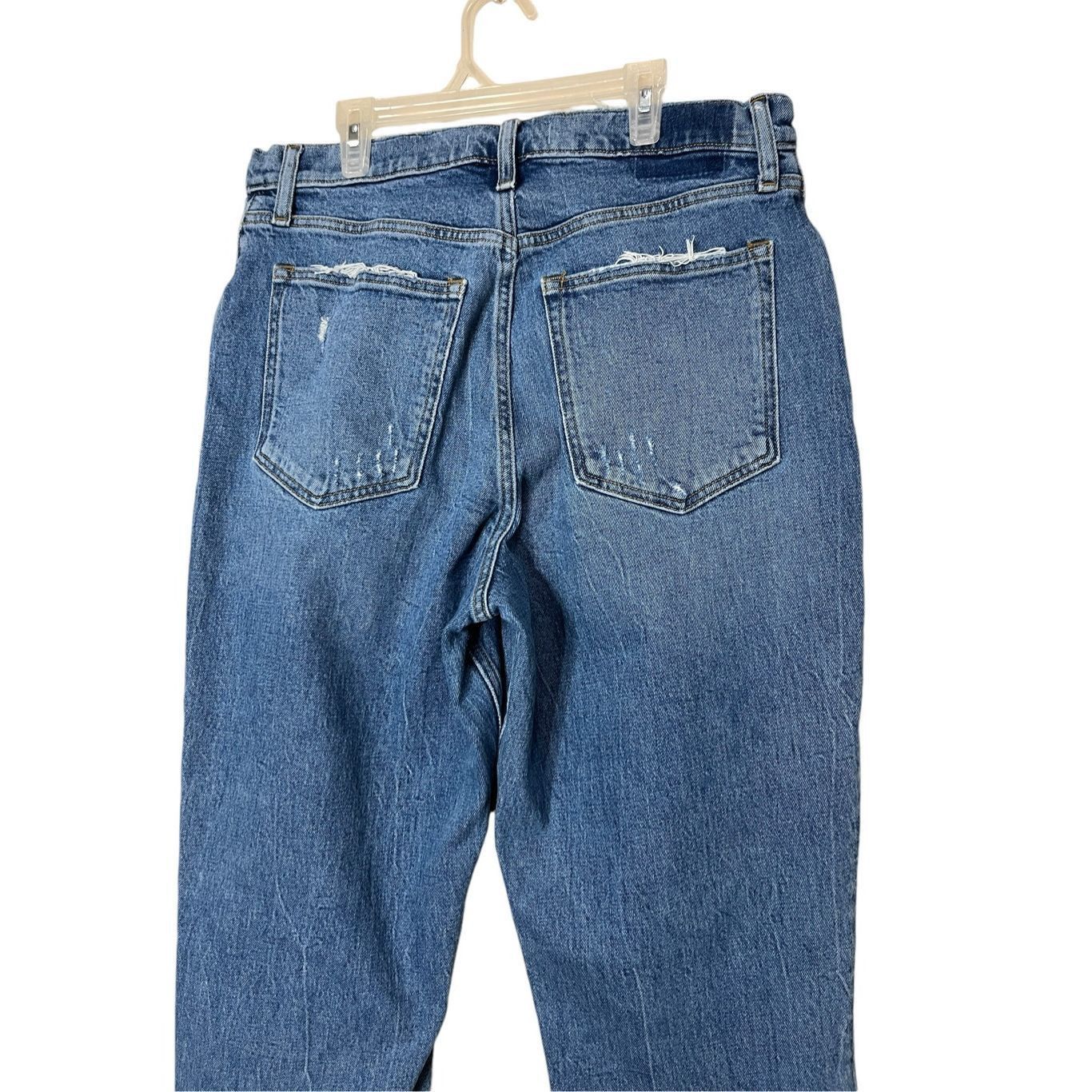 Abercrombie & Fitch Abercrombie & Fitch Curve Love Ultra High Rise 90s Straight Size 36" / US 14 / IT 50 - 7 Thumbnail