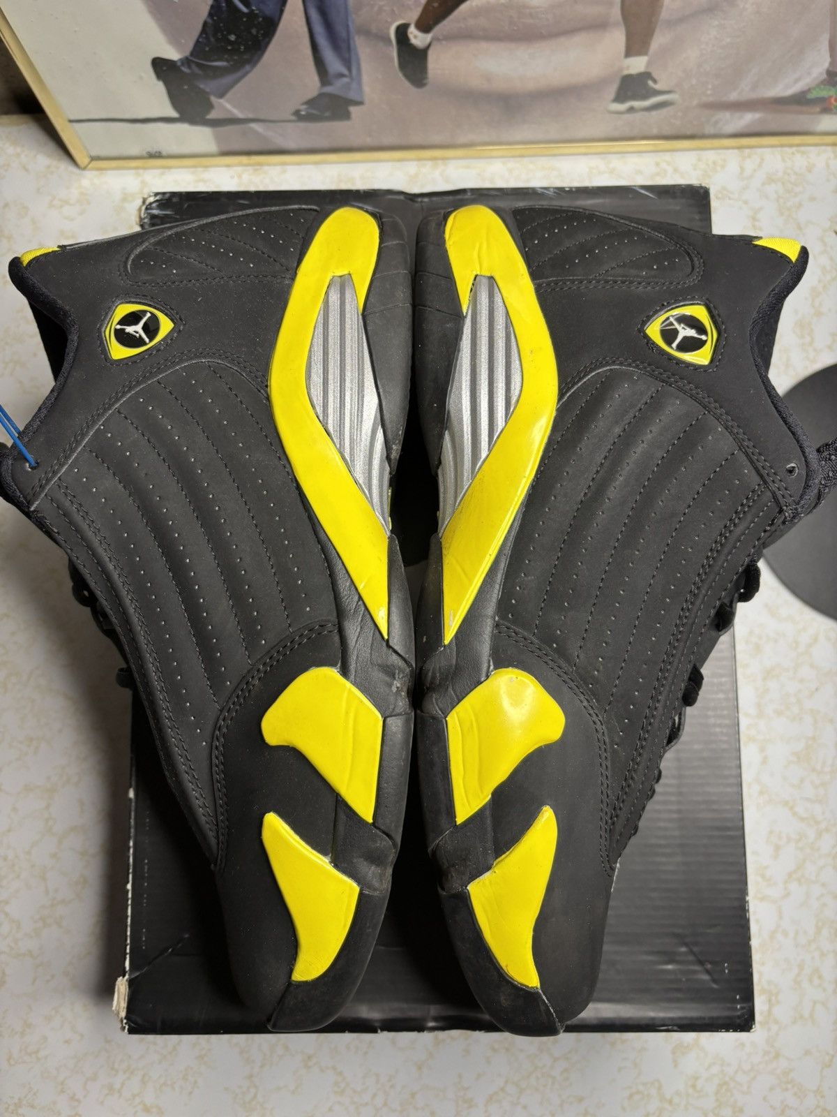 Jordan Brand Air Jordan 14 Retro 2013 thunder Size US 10.5 / EU 43-44 - 4 Thumbnail