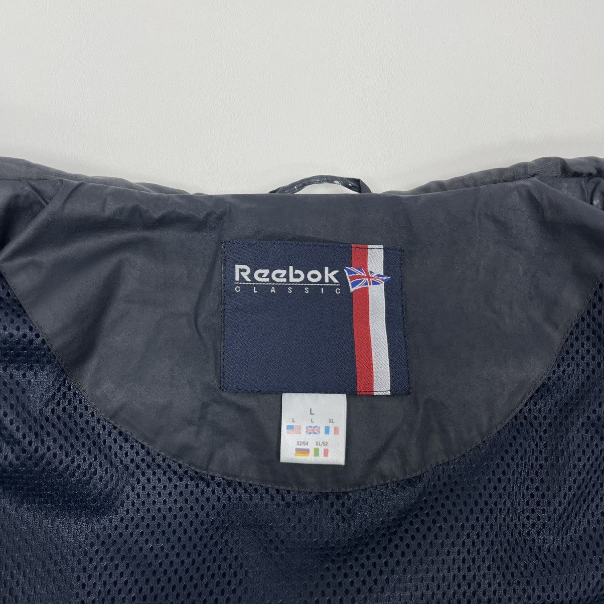 Reebok Reebok Classic Pocket Vintage Rain Jacket Blue Rare Size US M / EU 48-50 / 2 - 6 Thumbnail