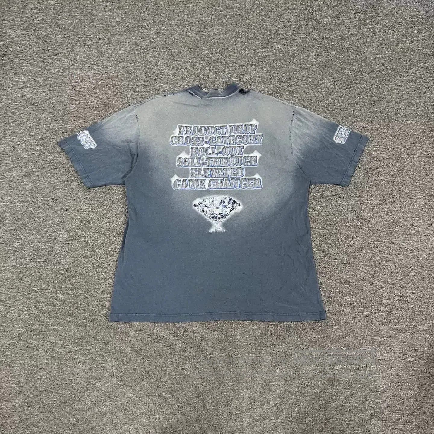 Balenciaga Balenciaga Diamond Washed Blue Short. Size US L / EU 52-54 / 3 - 2 Thumbnail