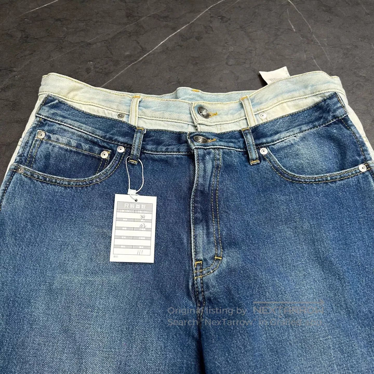 Maison Margiela Maison Margiela Patchwork Jeans| Size 33" - 4 Thumbnail