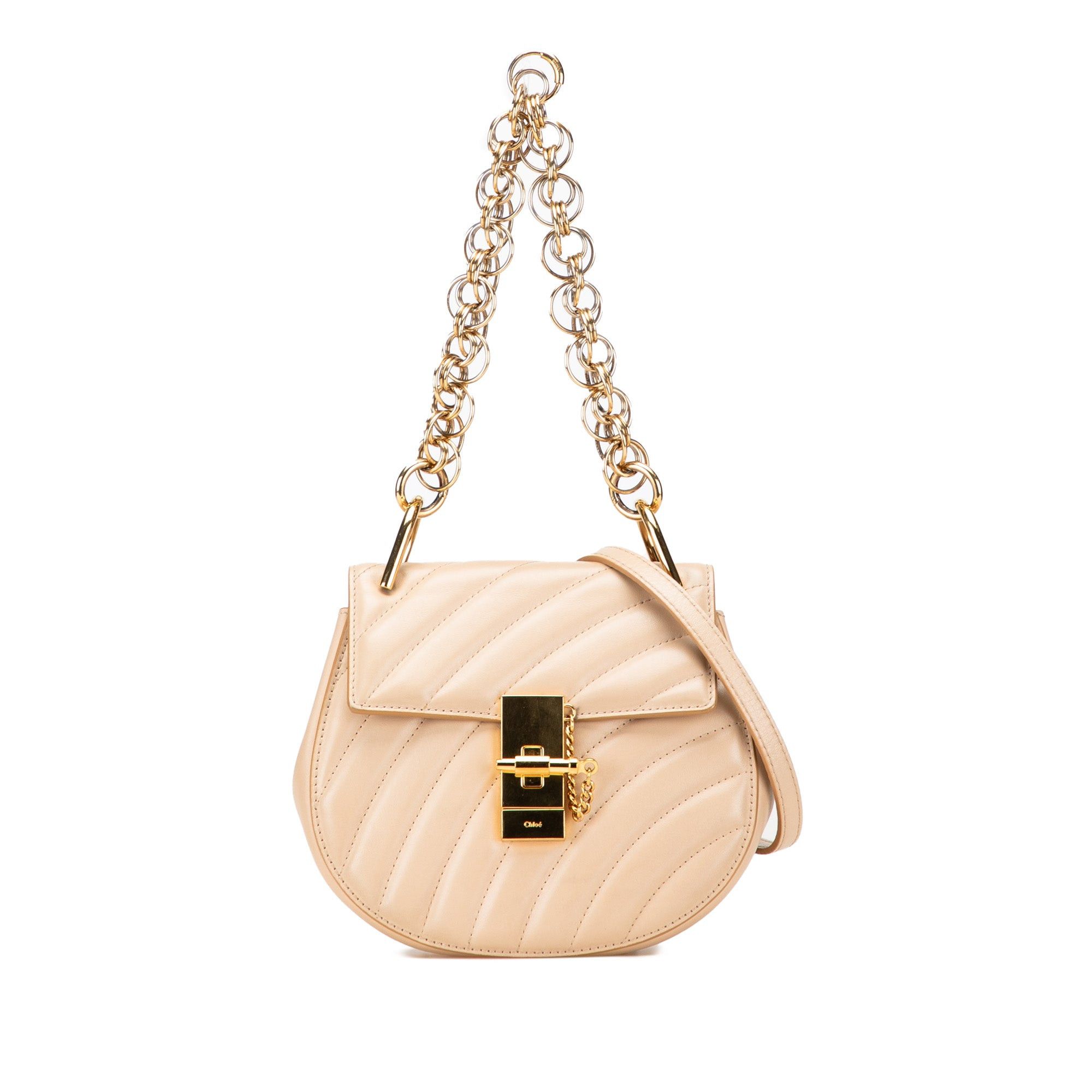 Chloe Mini Leather Drew Bijou Satchel Size ONE SIZE - 1 Thumbnail