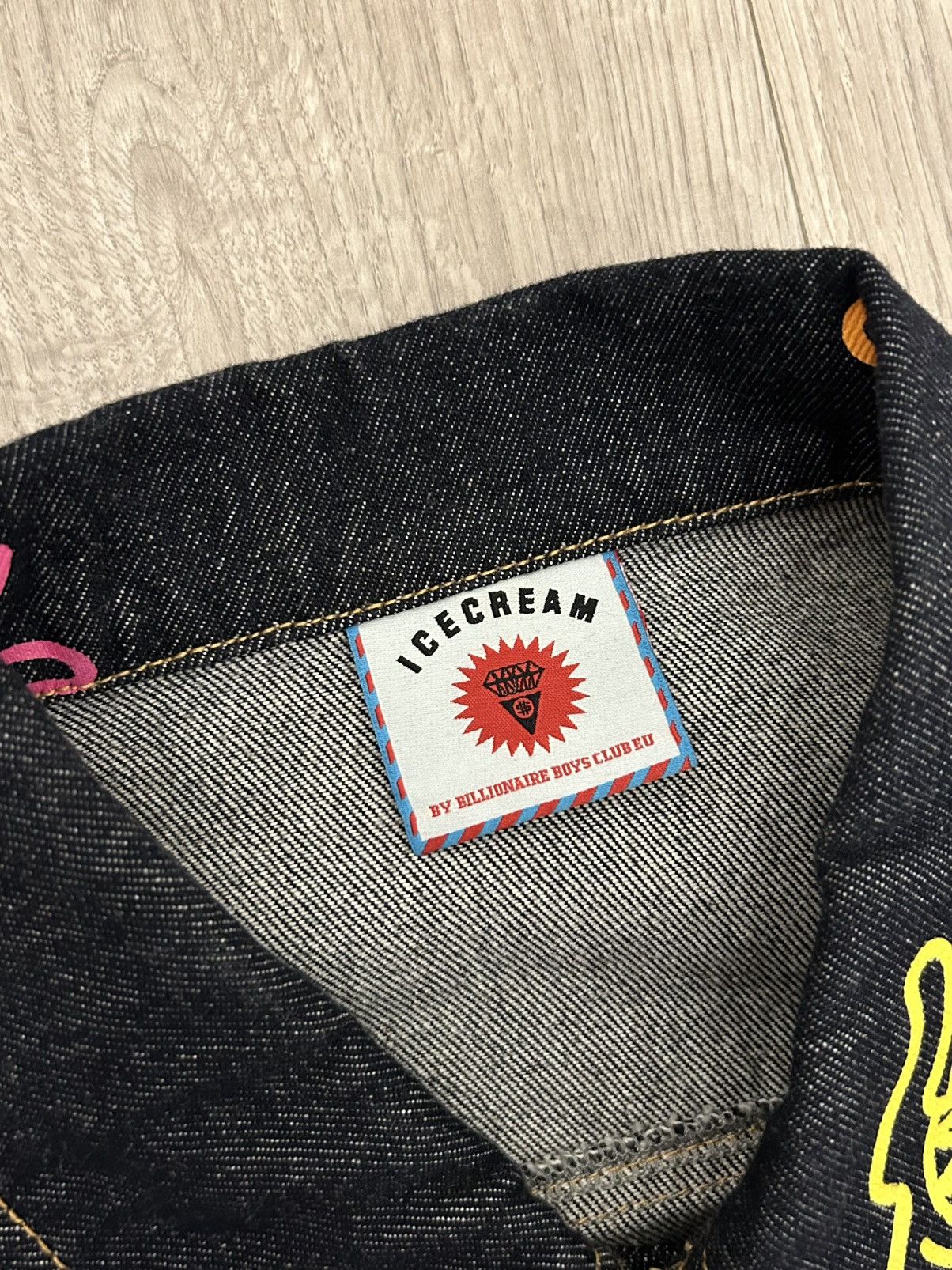 Billionaire Boys Club × Icecream Icecream Denim Jacket Size US M / EU 48-50 / 2 - 4 Thumbnail