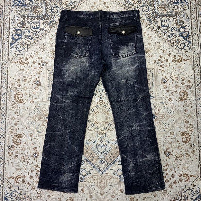 Japanese Brand 2000s y2k vintage japanese denim beautiful fade jeans Size US 40 / EU 56 - 2 Thumbnail