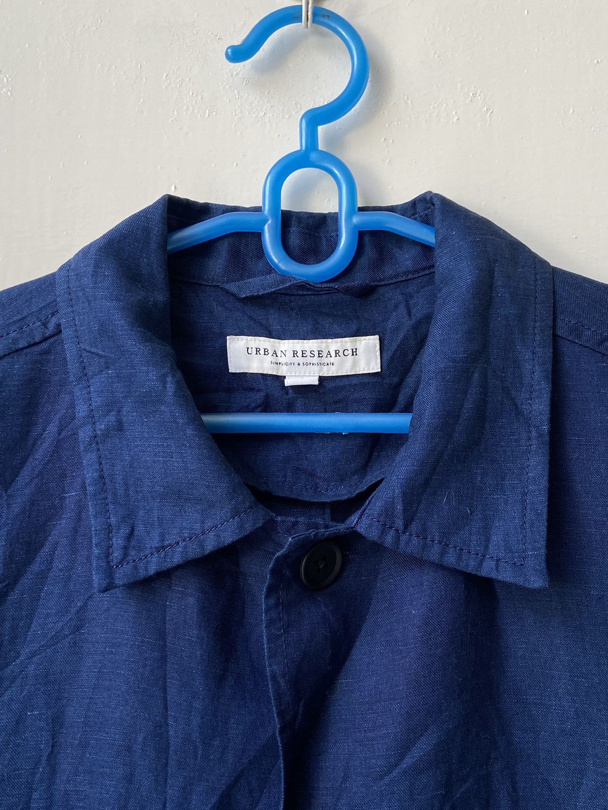Designer × Japanese Brand × URBAN RESEARCH DOORS URBAN RESEARCH Blue Shirt Size US L / EU 52-54 / 3 - 16 Thumbnail