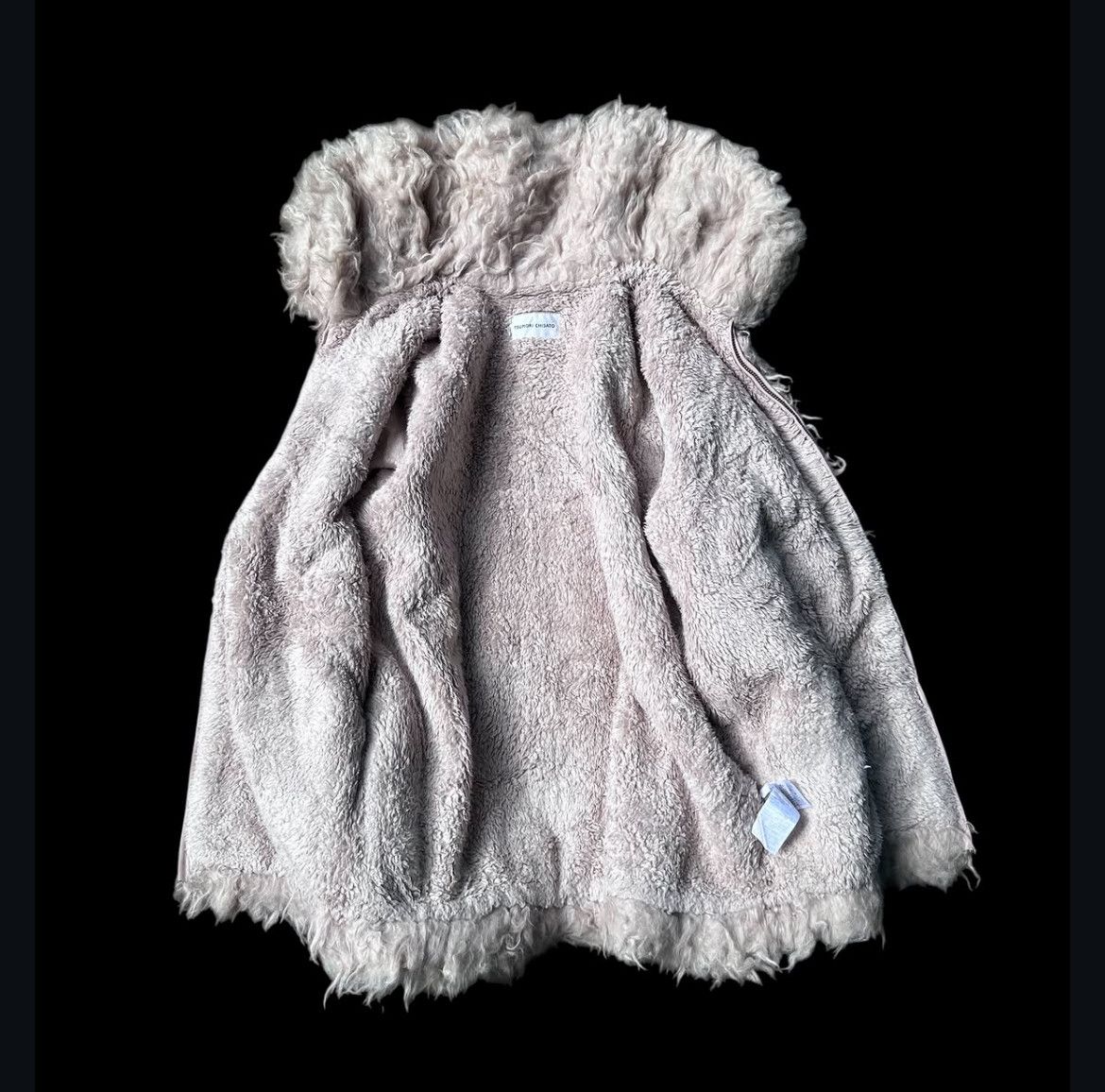 Tsumori Chisato 2000s Tsumori Chisato by Issey Miyake Fur Collar Jacket Size US M / EU 48-50 / 2 - 2 Thumbnail
