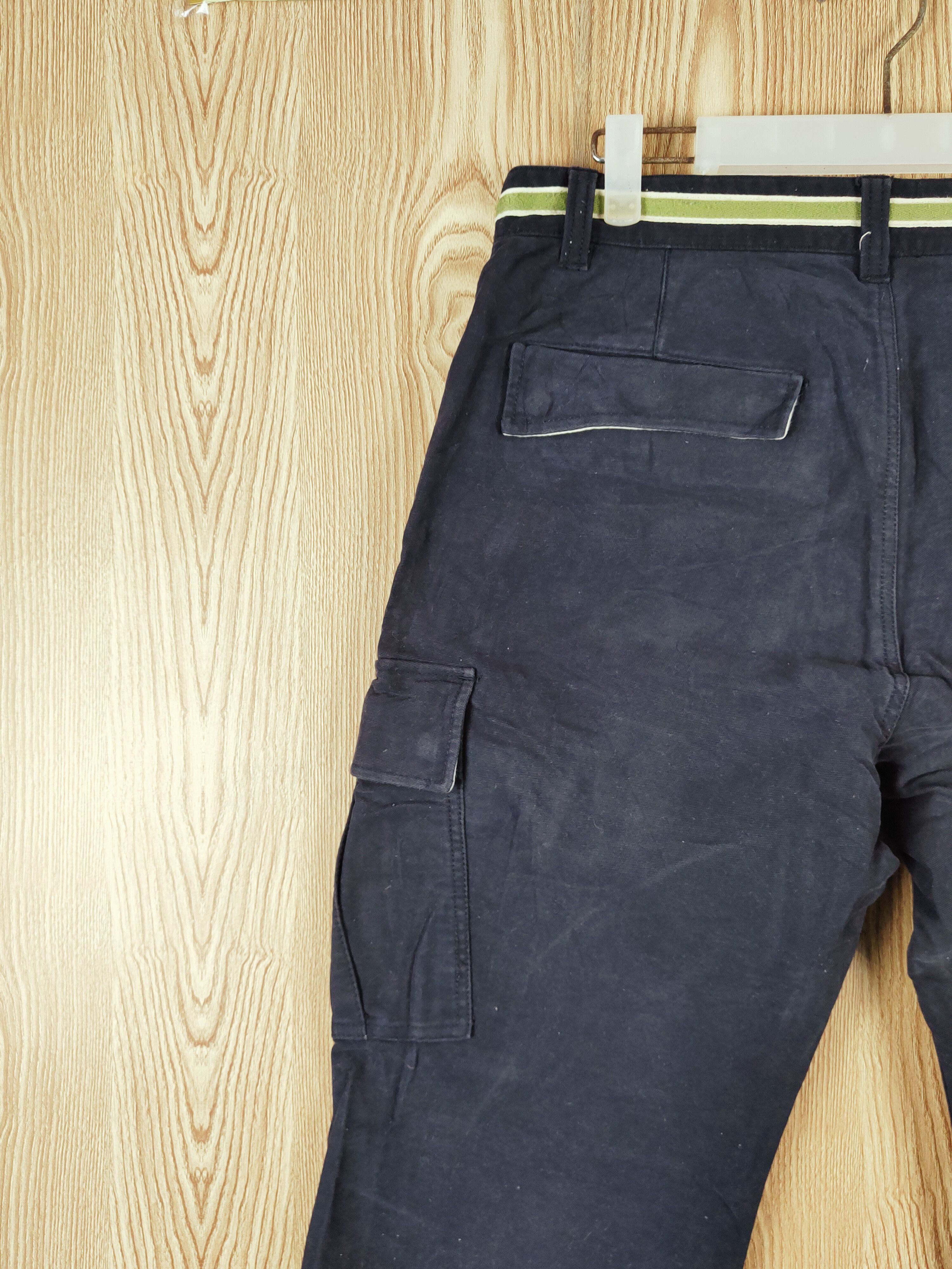 Japanese Brand Ciqueto ikka Navy Multipocket Tactical Cargo Pants #W329 Size US 31 - 8 Thumbnail