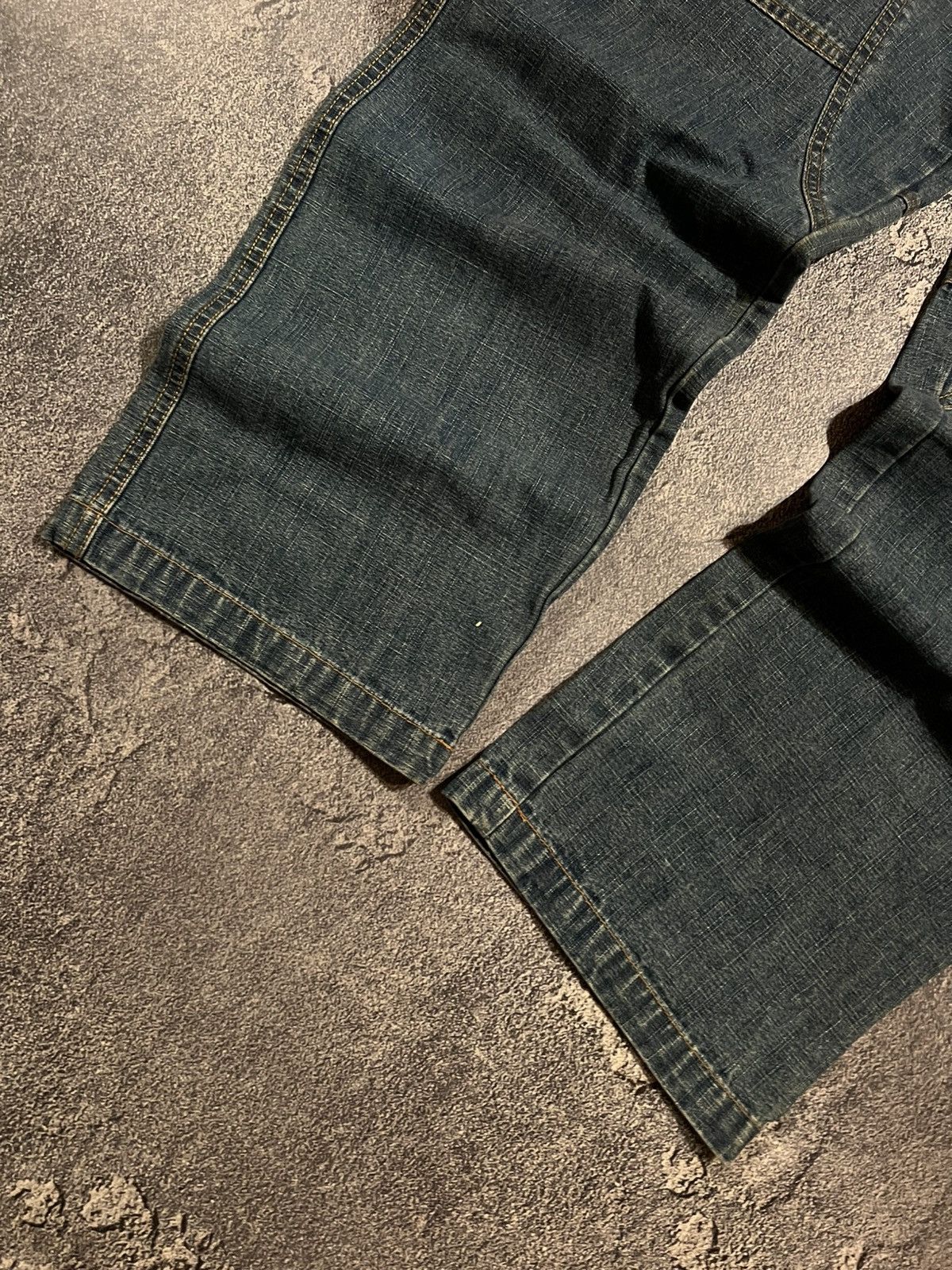 Vintage Baggy Workwear Washed Distressed Jeans / Avan Garde Y2K Size US 30 / EU 46 - 4 Thumbnail
