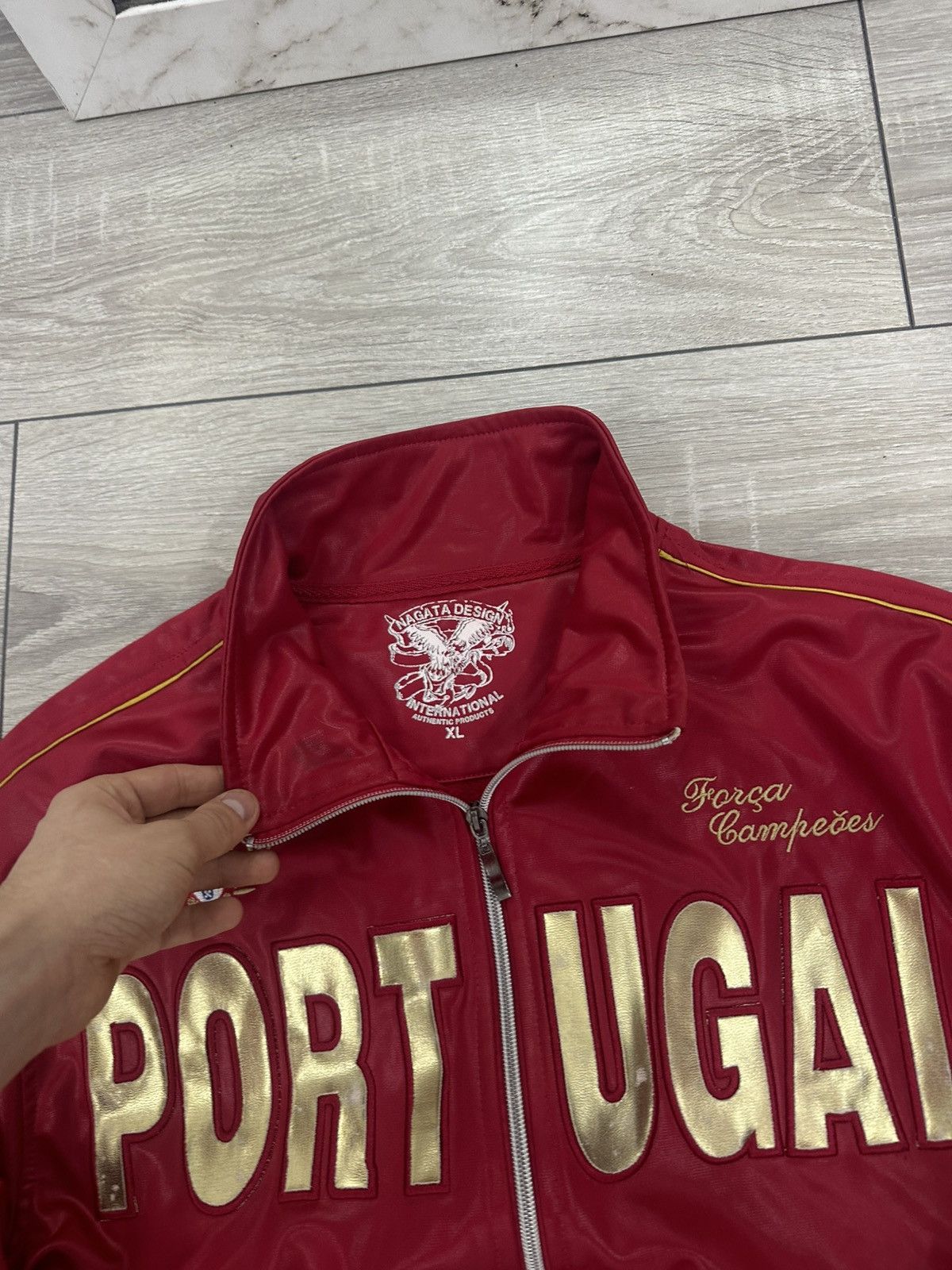 Hysteric Glamour Vintage Y2K Hysteric Glamour Style Portugal Track Jacket Size US XL / EU 56 / 4 - 5 Thumbnail