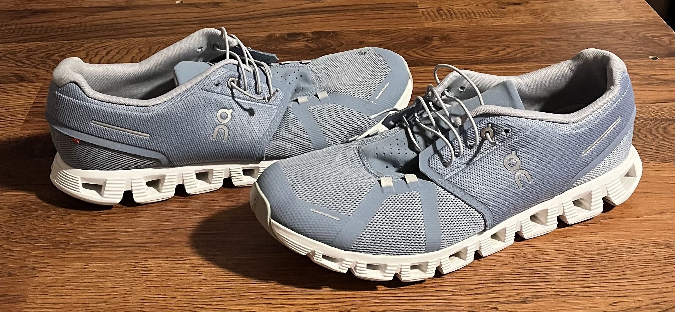 Other On Cloud 5 Running Shoes Blue White Size US 13 / EU 46 - 1 Thumbnail