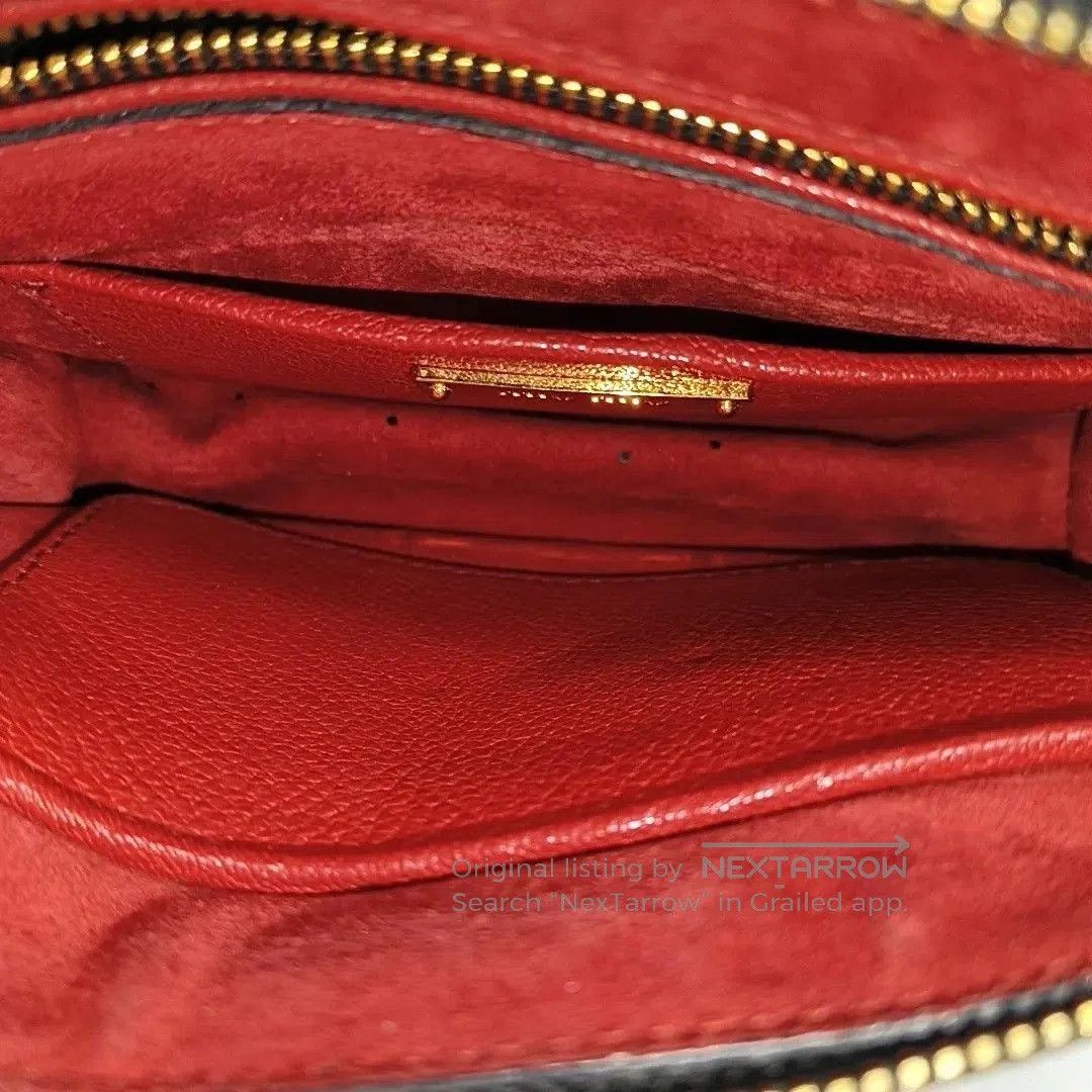 Miu Miu Miu Miu Red Cowhide Crossbody Bag. Size ONE SIZE - 3 Thumbnail
