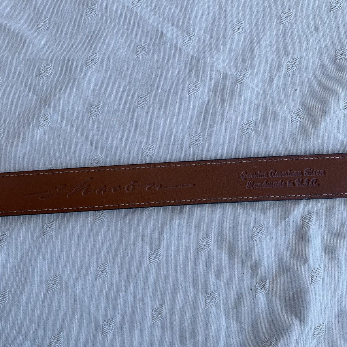 Designer Heartline Santa Fe Silver Belt Size 36 - 2 Thumbnail