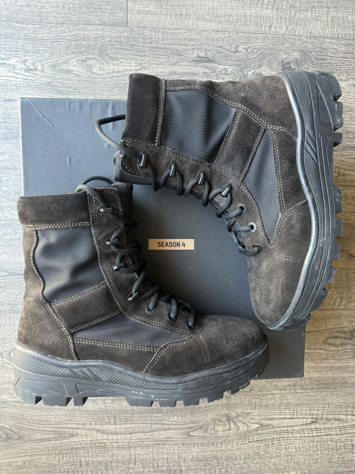 Season 4 combat boots clearance