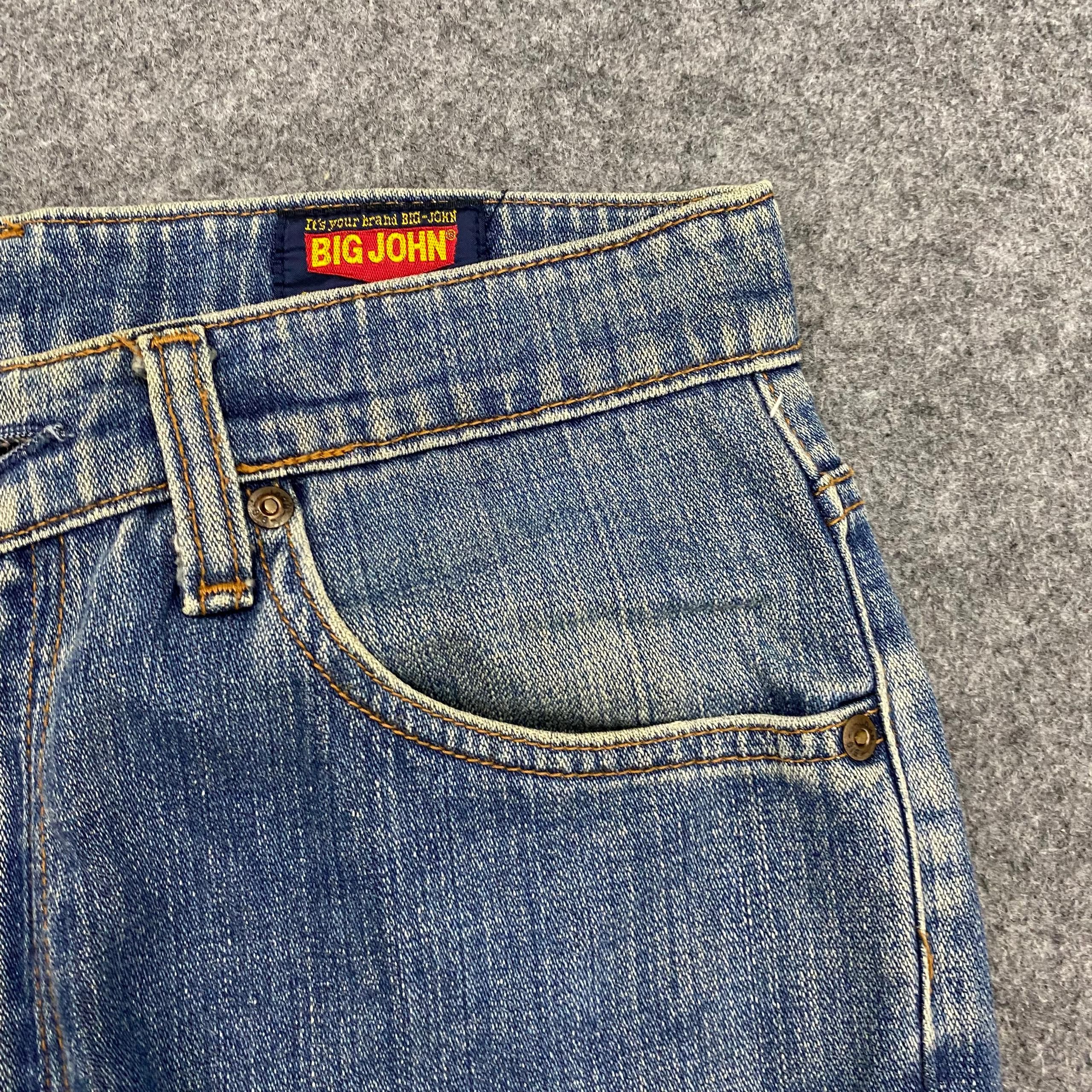 Big John 💥Best Offer💥Vintage Big John Workers Denim Size US 30 / EU 46 - 9 Thumbnail