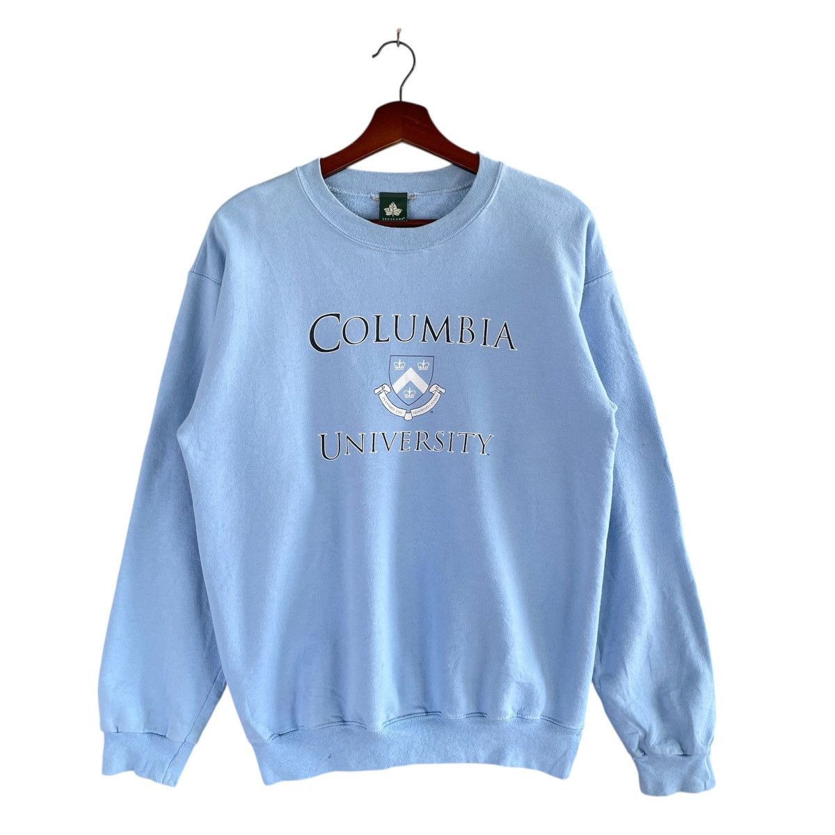 Other Vintage Colombia University Baby Blue Crewneck Sweatshirt Size US S / EU 44-46 / 1 - 1 Thumbnail