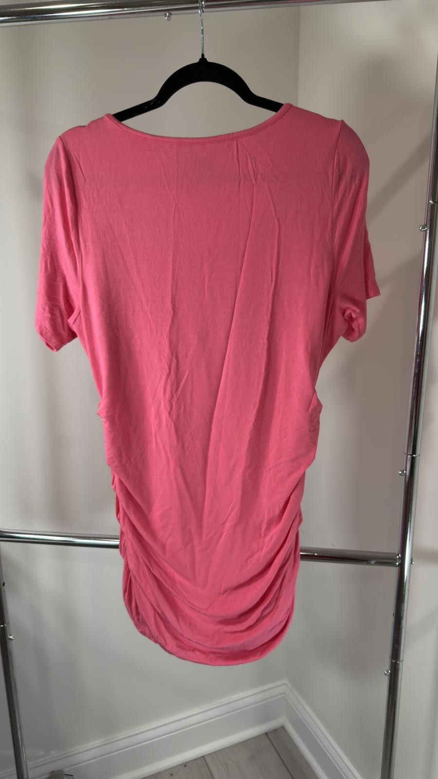 Designer LYSSE Women's Pink Oversized T-Shirt Size L / US 10 / IT 46 - 2 Thumbnail