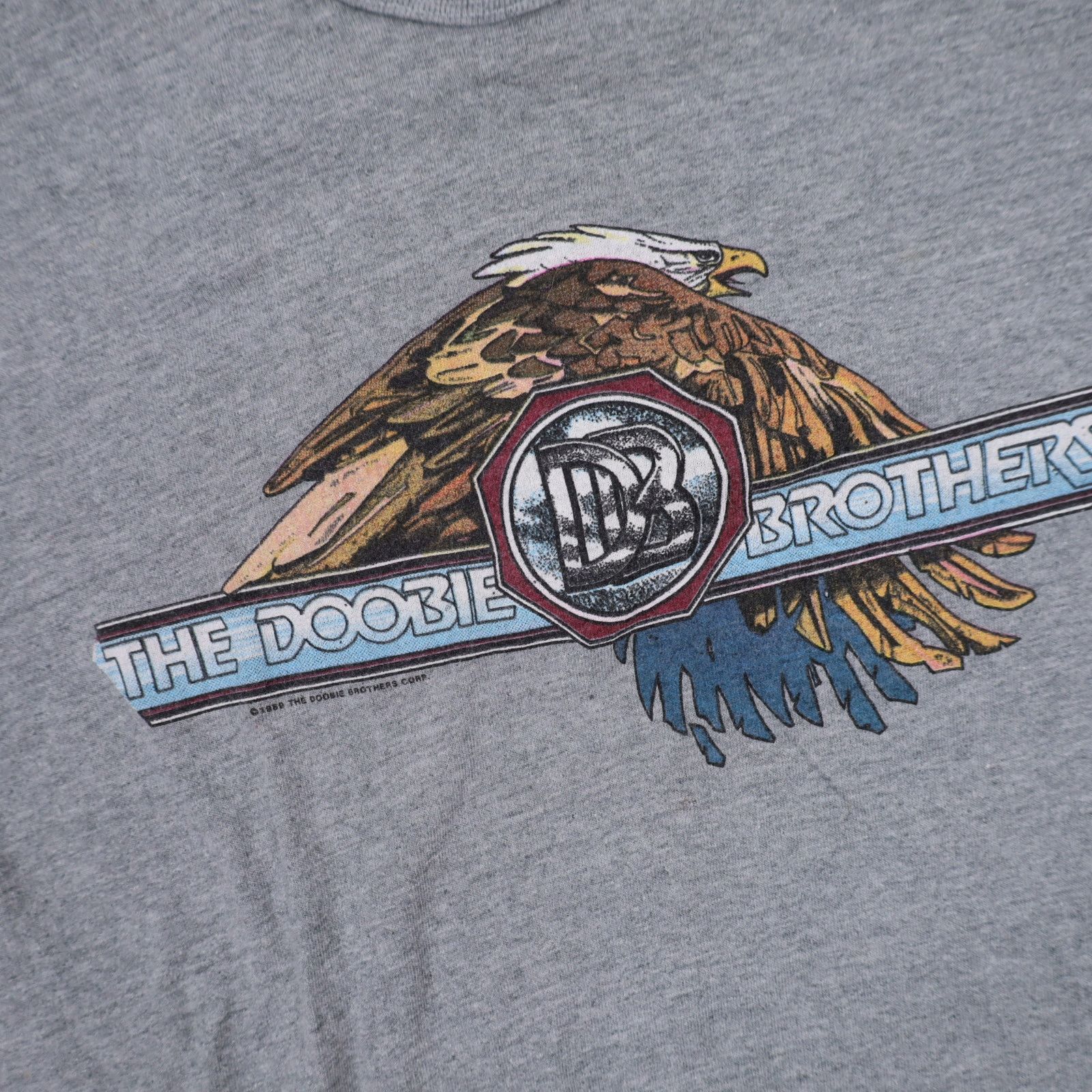 Band Tees × Vintage Vintage 1989 Doobie Brothers Graphic Tour Shirt Size US L / EU 52-54 / 3 - 3 Thumbnail
