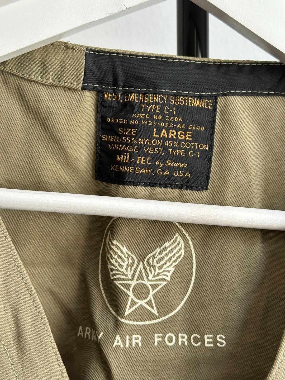 Vintage Army Ti-Tec Army Military Polo Ralph Style Multi Pocket Vest Size US M / EU 48-50 / 2 - 3 Thumbnail