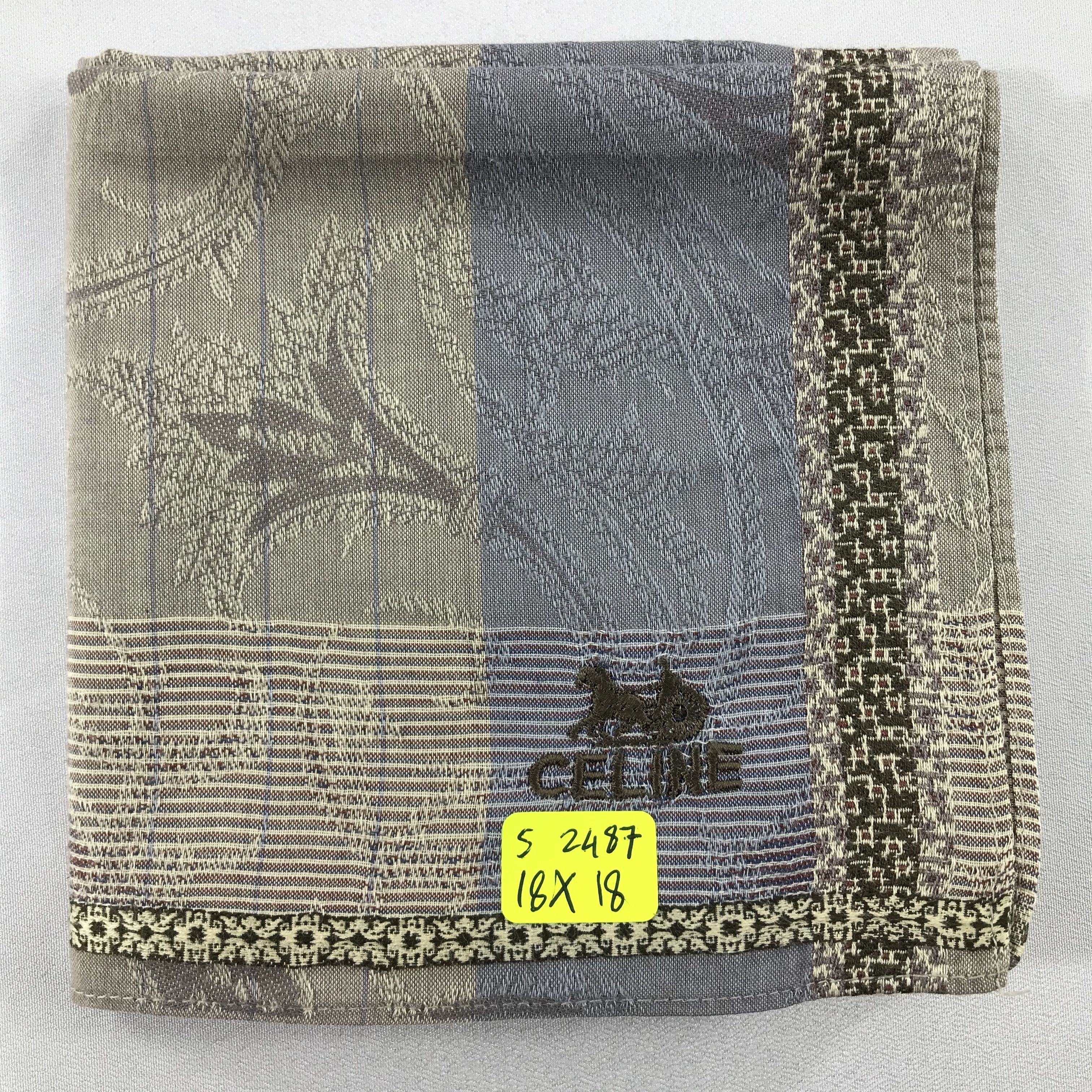 Celine × Vintage Celine Bandana / Handkerchief / Neckerchief - S2487 Size ONE SIZE - 5 Thumbnail