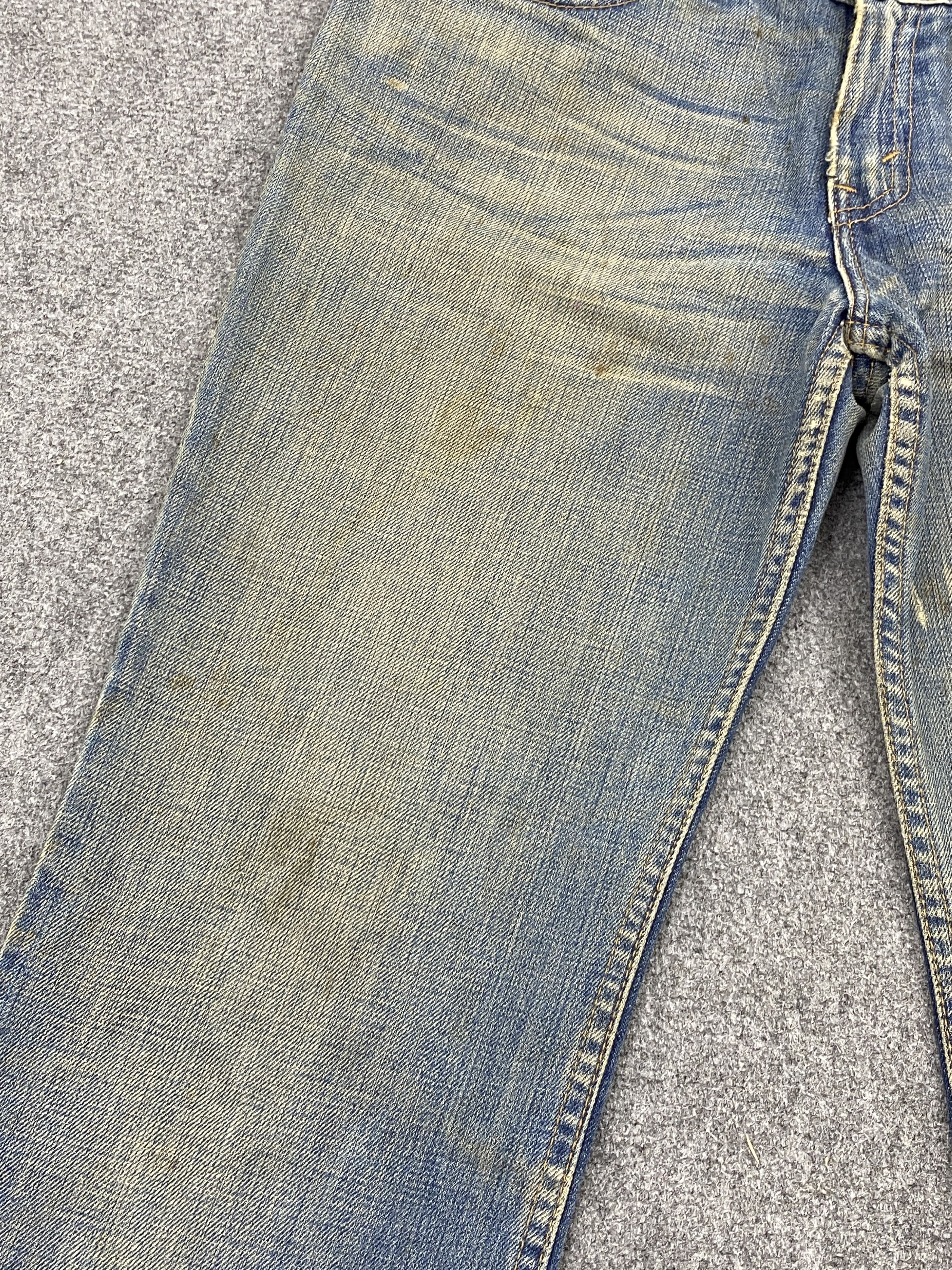 Levi's Rusty Vintage 90s Levis 518 Superlow Bootcut Jeans DP2637 Size US 33 - 10 Thumbnail
