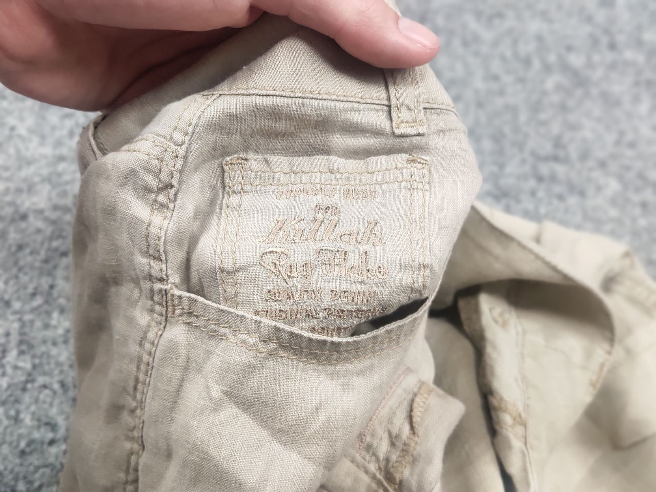 Miss Sixty Y2K Vintage Linen Mini Skirt Killah Miss Sixty hysteric LGB Size 30" / US 8 / IT 44 - 17 Thumbnail