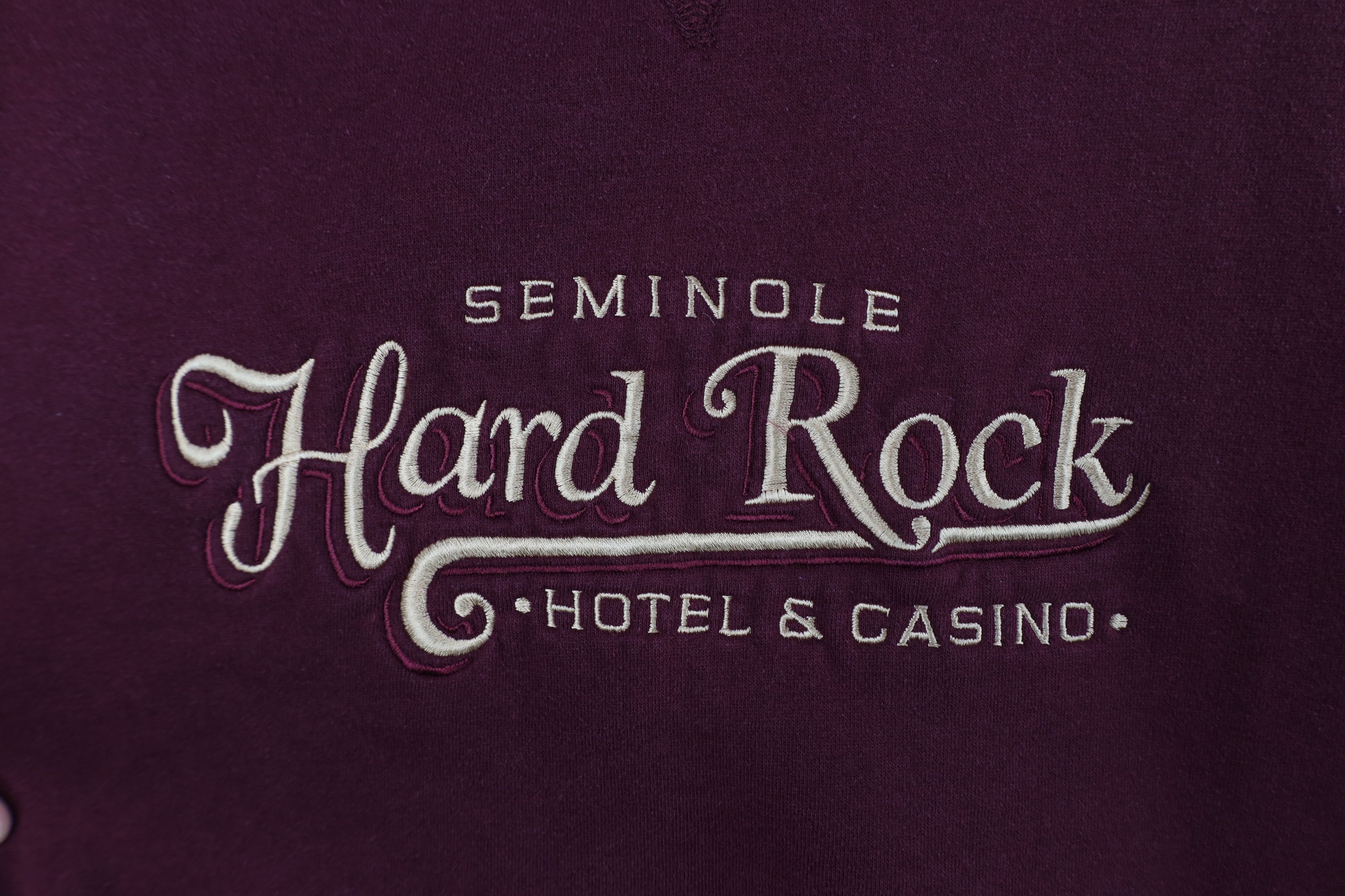 Hard Rock Cafe Vintage 90s Y2K Hard Rock Hotel Casino Seminole Sweatshirt Size US XL / EU 56 / 4 - 6 Thumbnail