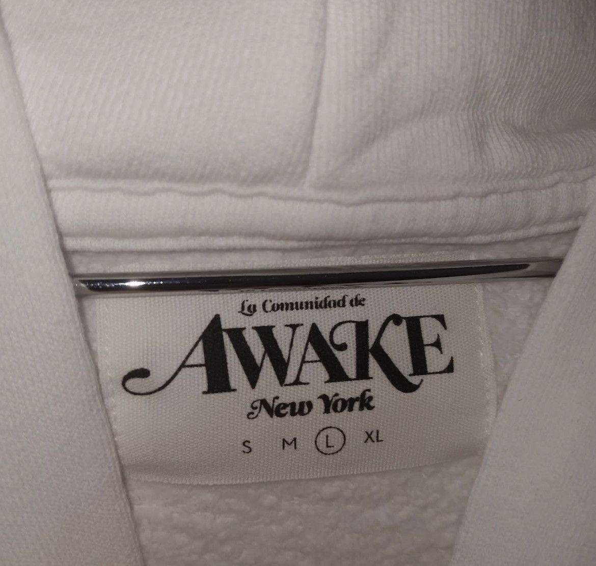 Awake NY Awake NY Rome Streetz Kiss The Ring white hoodie large Size US L / EU 52-54 / 3 - 2 Thumbnail