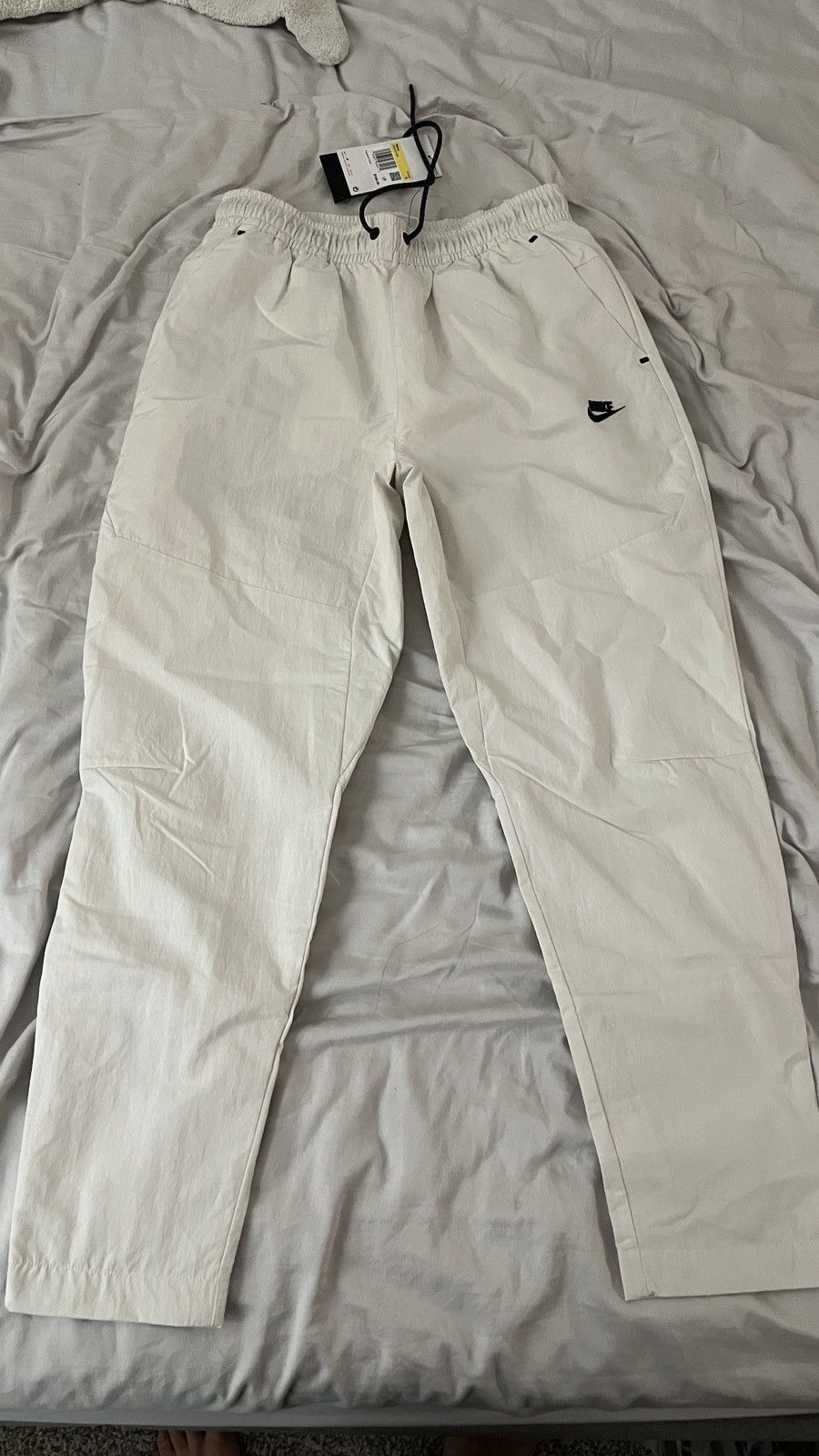 Nike Nike Size S Sportswear Tech Woven Joggers DQ4343-030 Size US 28 / EU 44 - 1 Thumbnail