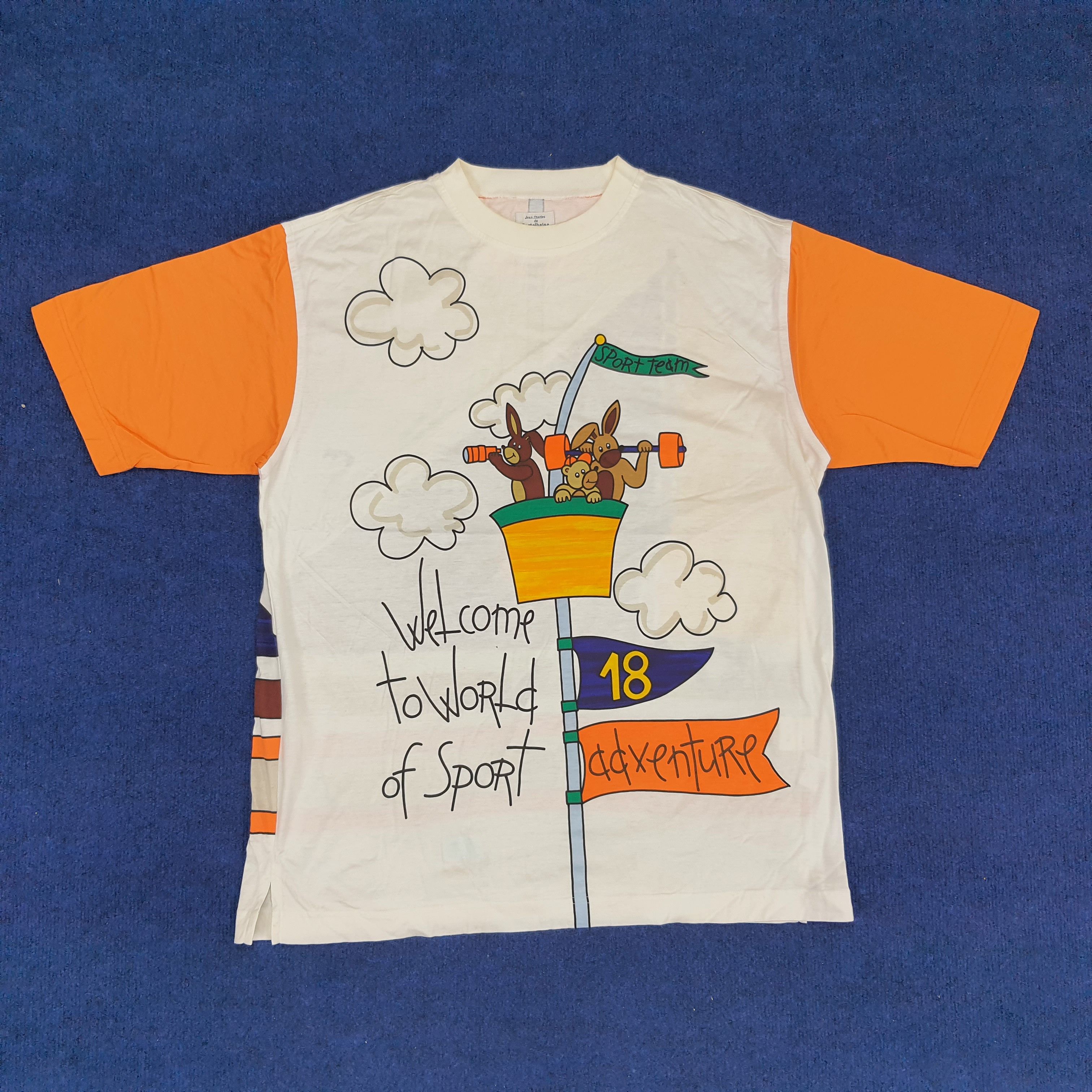 Jean Charles De Castelbajac × Vintage Vintage Jean Charles De Castelbajac Designer T-shirt Size US XL / EU 56 / 4 - 1 Thumbnail