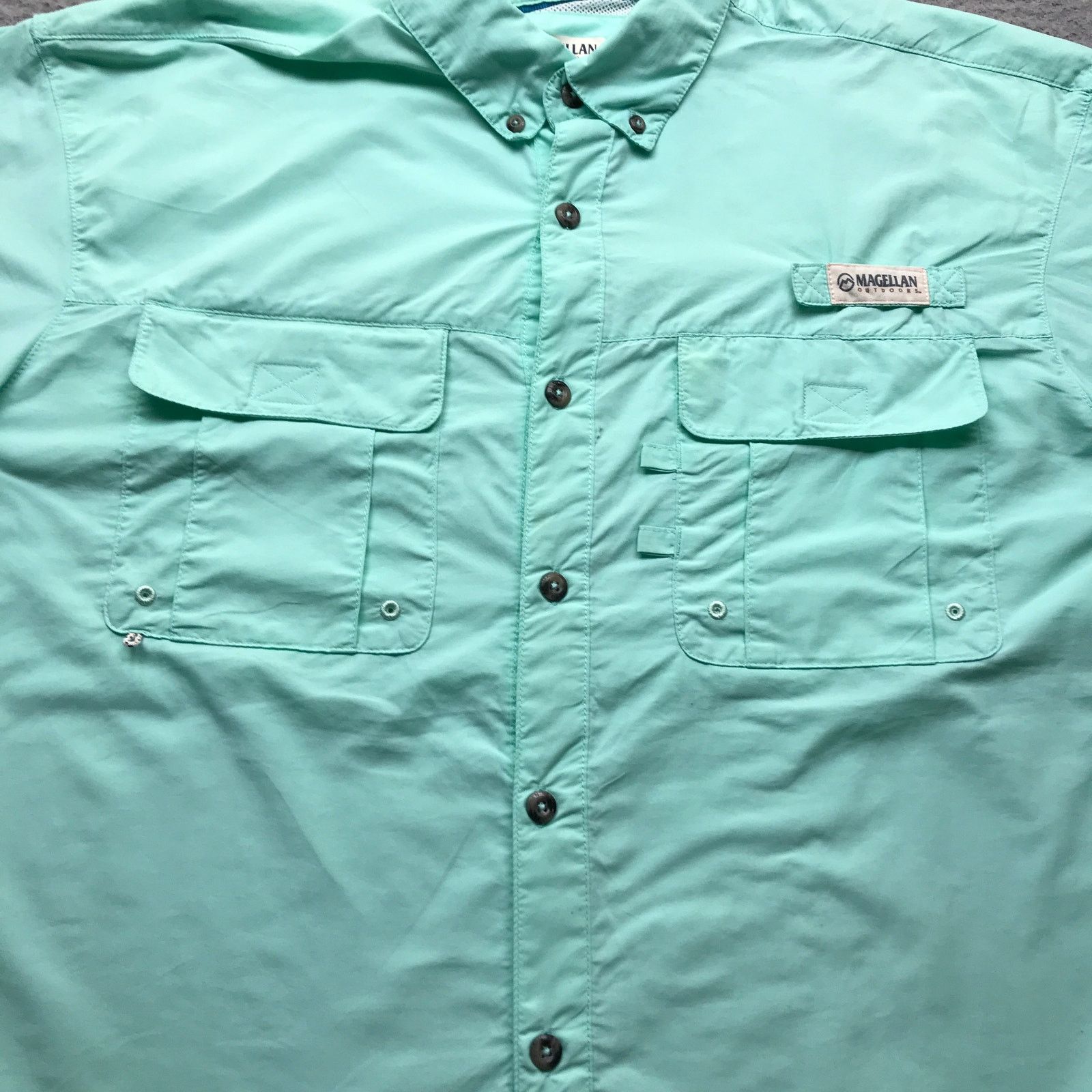 Other Magellan Outdoors Fish Gear Button Down Vented Shirt Mens M Size US M / EU 48-50 / 2 - 9 Thumbnail