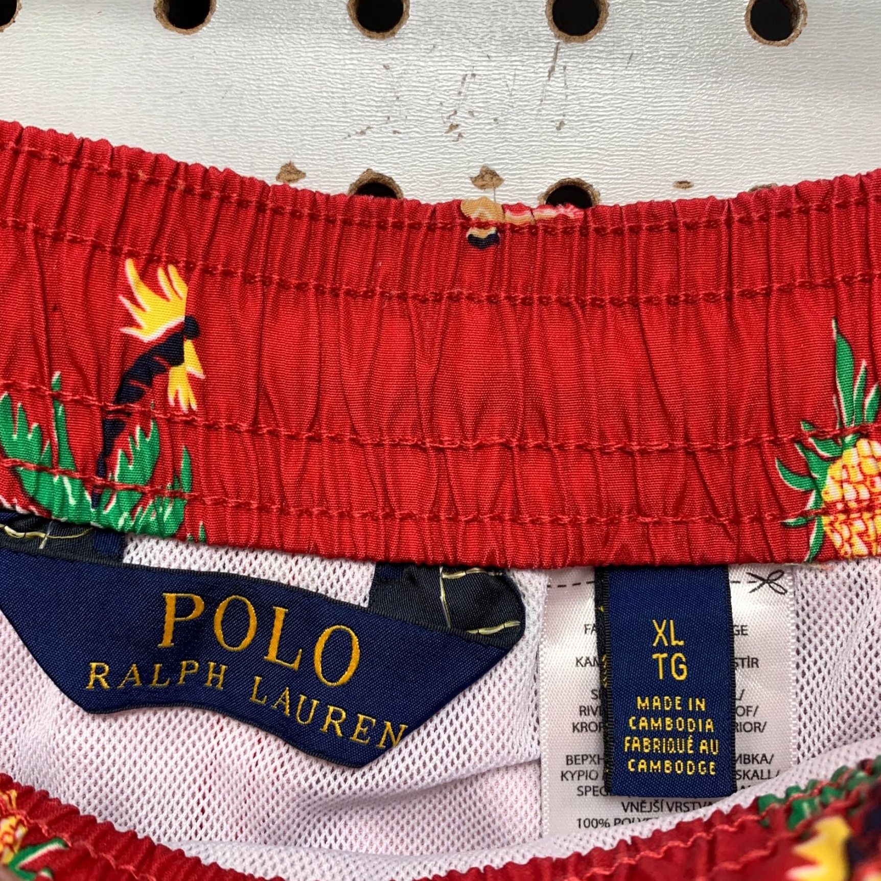 Polo Ralph Lauren Polo Ralph Lauren Swim Shorts Trunks Mens Size XL Pocket Drawstring Beach Surf Size US XL / EU 56 / 4 - 4 Thumbnail