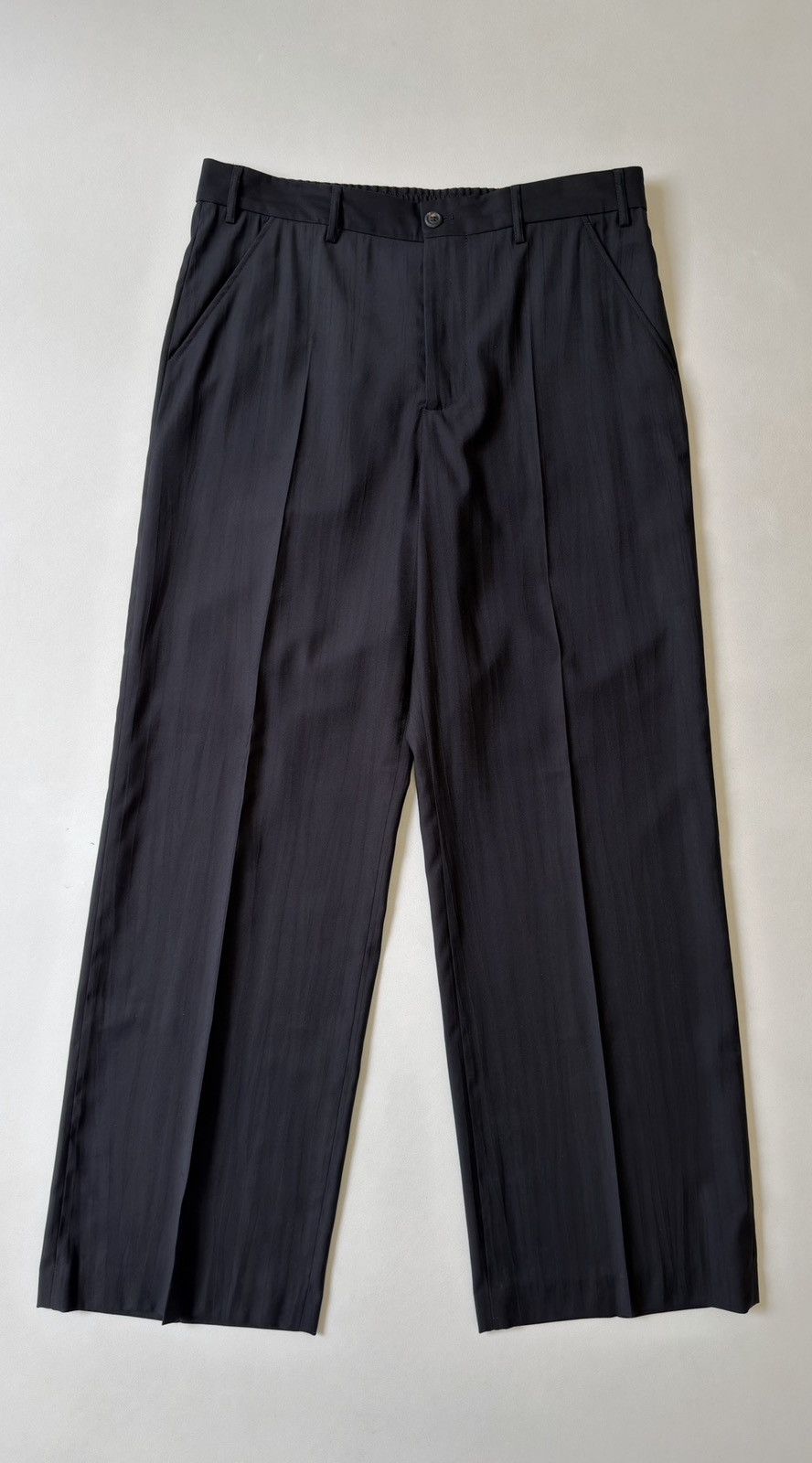 Our Legacy Black Experienced Viscose ‘Sailor Trousers’ Size US 34 / EU 50 - 2 Thumbnail