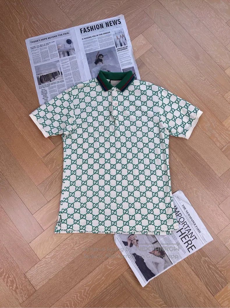 Gucci Gucci Classic full-print GG printed POLO shirt Size US M / EU 48-50 / 2 - 1 Thumbnail