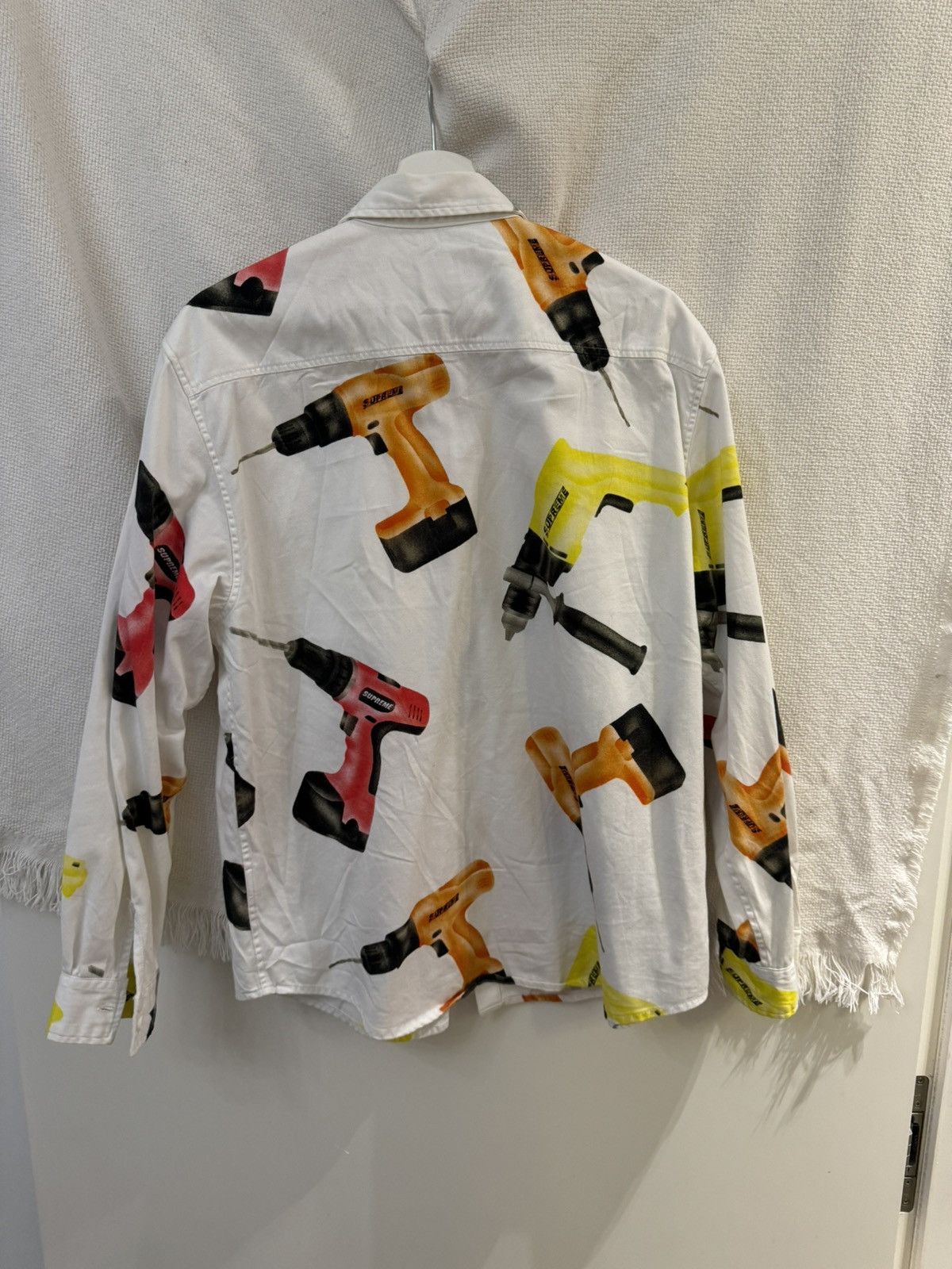 Supreme Supreme Drill Work Shirt SS19 Size US M / EU 48-50 / 2 - 3 Thumbnail