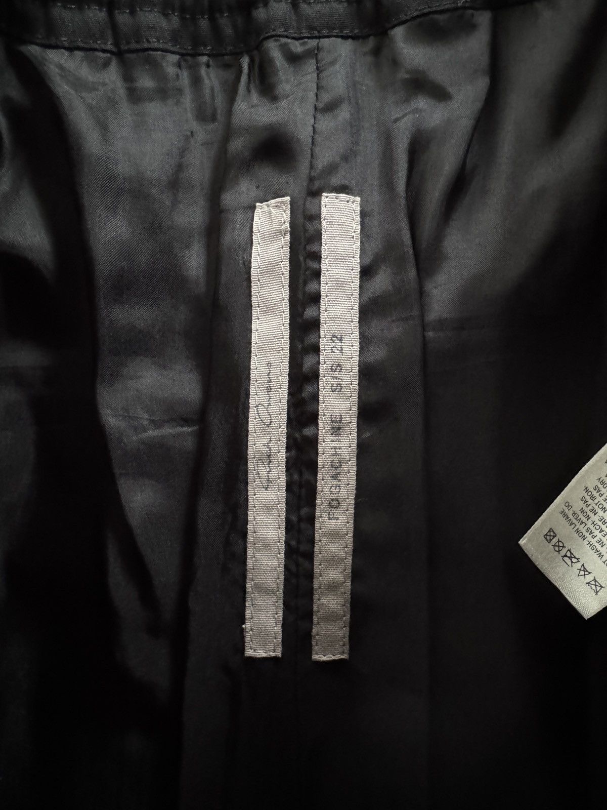 Rick Owens Rick Owens SS22 Fogachine Cotton Biker Joggers Size US 32 / EU 48 - 5 Thumbnail