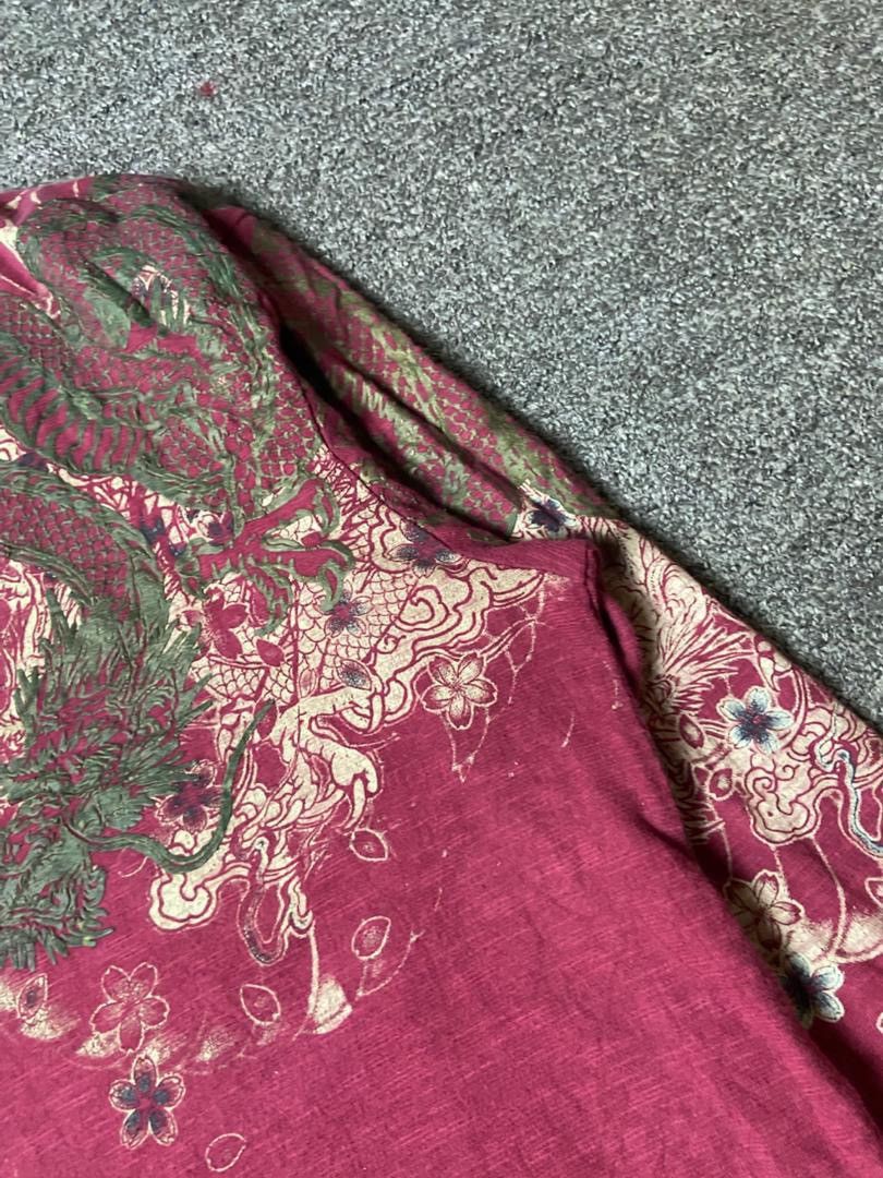 Japanese Brand Japanese Sukajan Full Print Long Sleeve Shirt (179) Size US L / EU 52-54 / 3 - 6 Thumbnail
