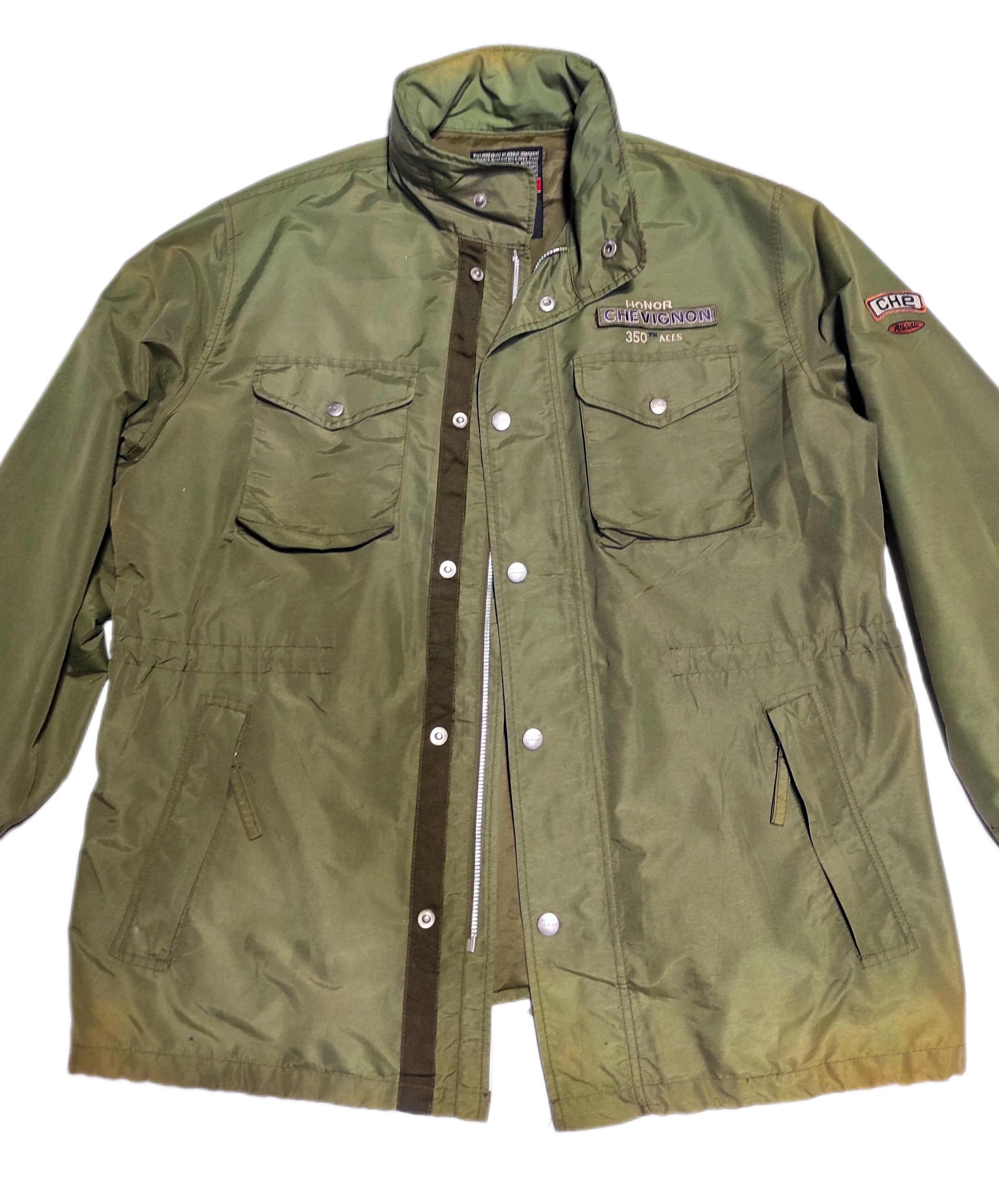 Chevignon Green Jacket CHEVINGNON Honor 350th Aces Size US L / EU 52-54 / 3 - 3 Thumbnail