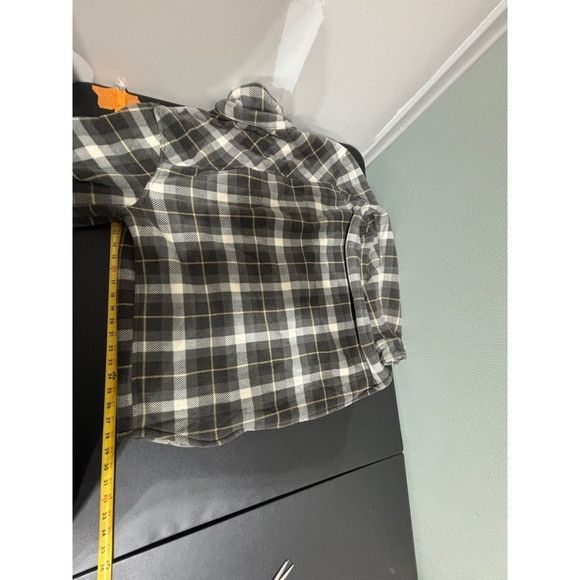 Other Freedom Foundry Sherpa Lined Flannel Shirt Jacket Gray Size US L / EU 52-54 / 3 - 8 Thumbnail