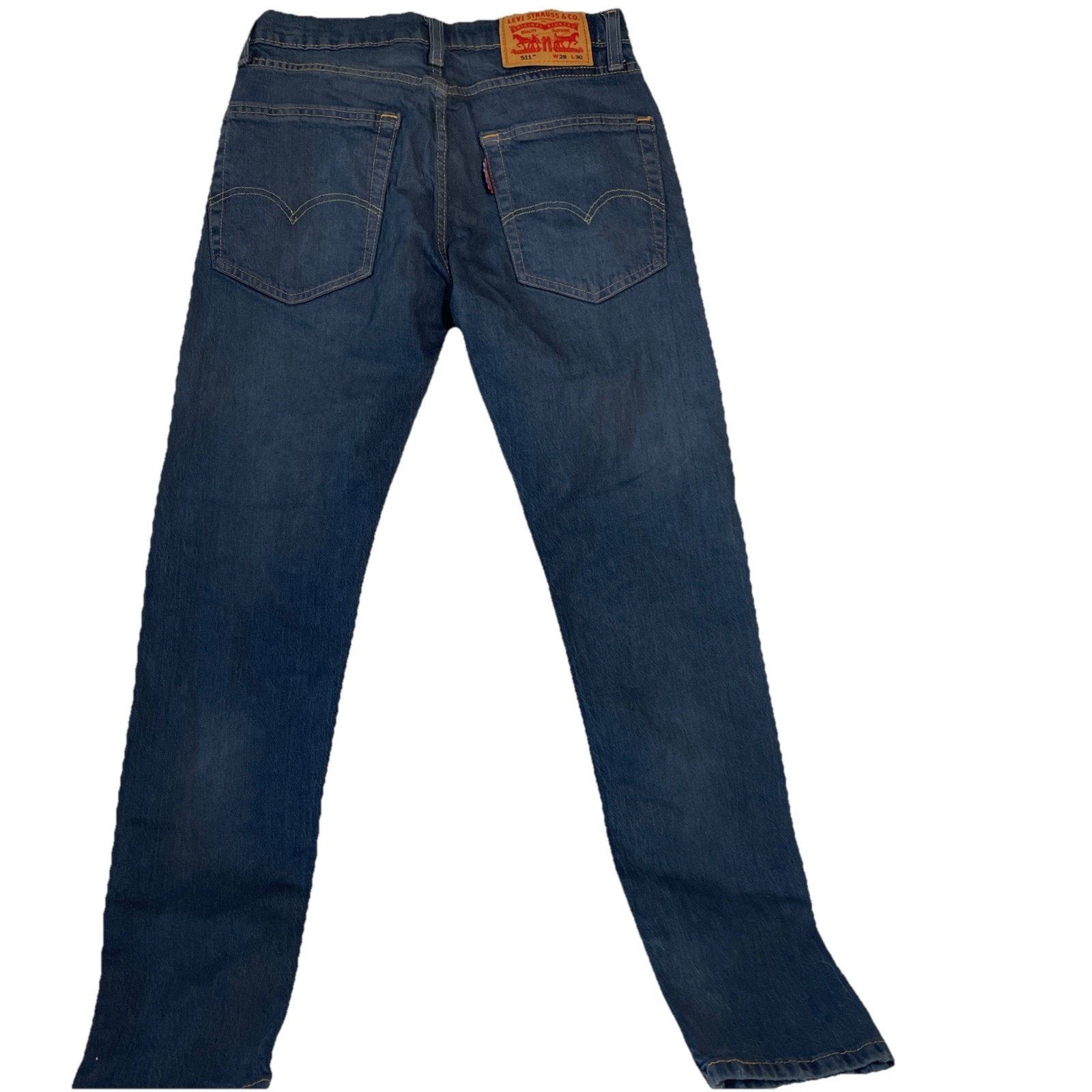 Levi's Levi's 511 Slim Fit Jeans W\Stretch Blue Men's Sizes 28x30 Size US 28 / EU 44 - 3 Thumbnail