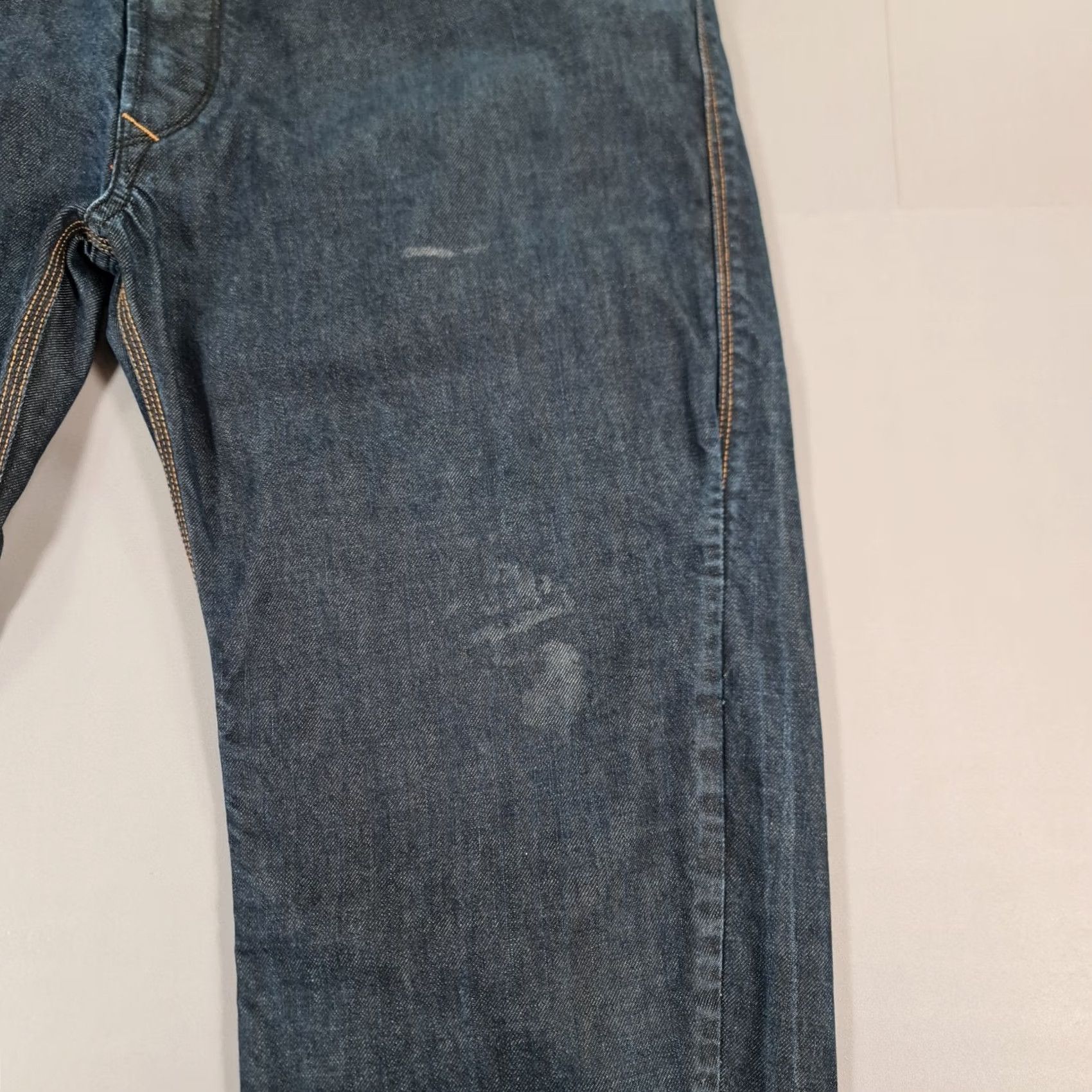 Diesel Diesel Jeans Blue W36 L32 Comfort Carrot Denim Bravefort 0088Z Mens Jeans Regular 5-Pocket Button Fly Cotton Denim Vintage No Size US 36 / EU 52 - 6 Thumbnail