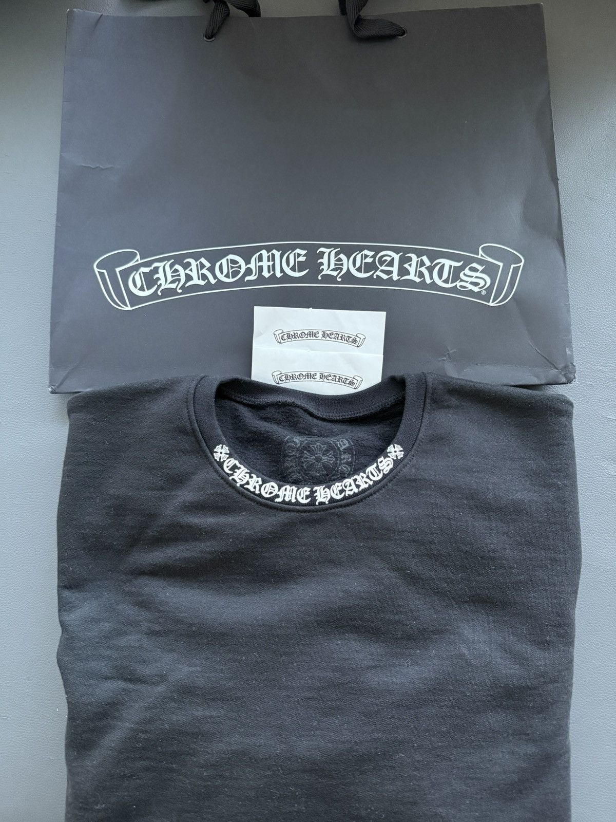 Limited Edition Chrome Hearts Logo Sweatshirt Brand New