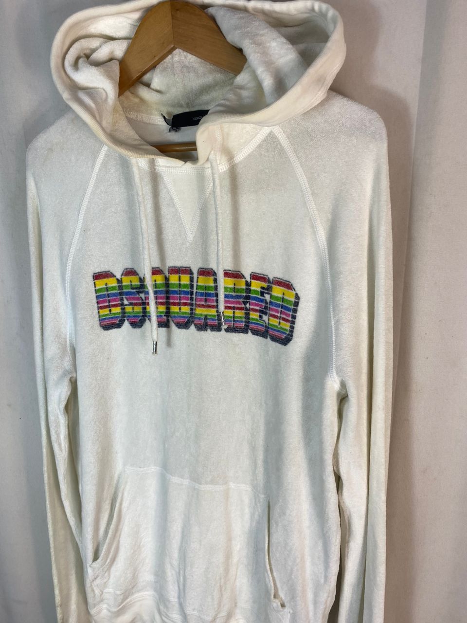 Dsquared2 Dsquared2 multicolor spellout hoodie sweatshirt Size US M / EU 48-50 / 2 - 2 Thumbnail