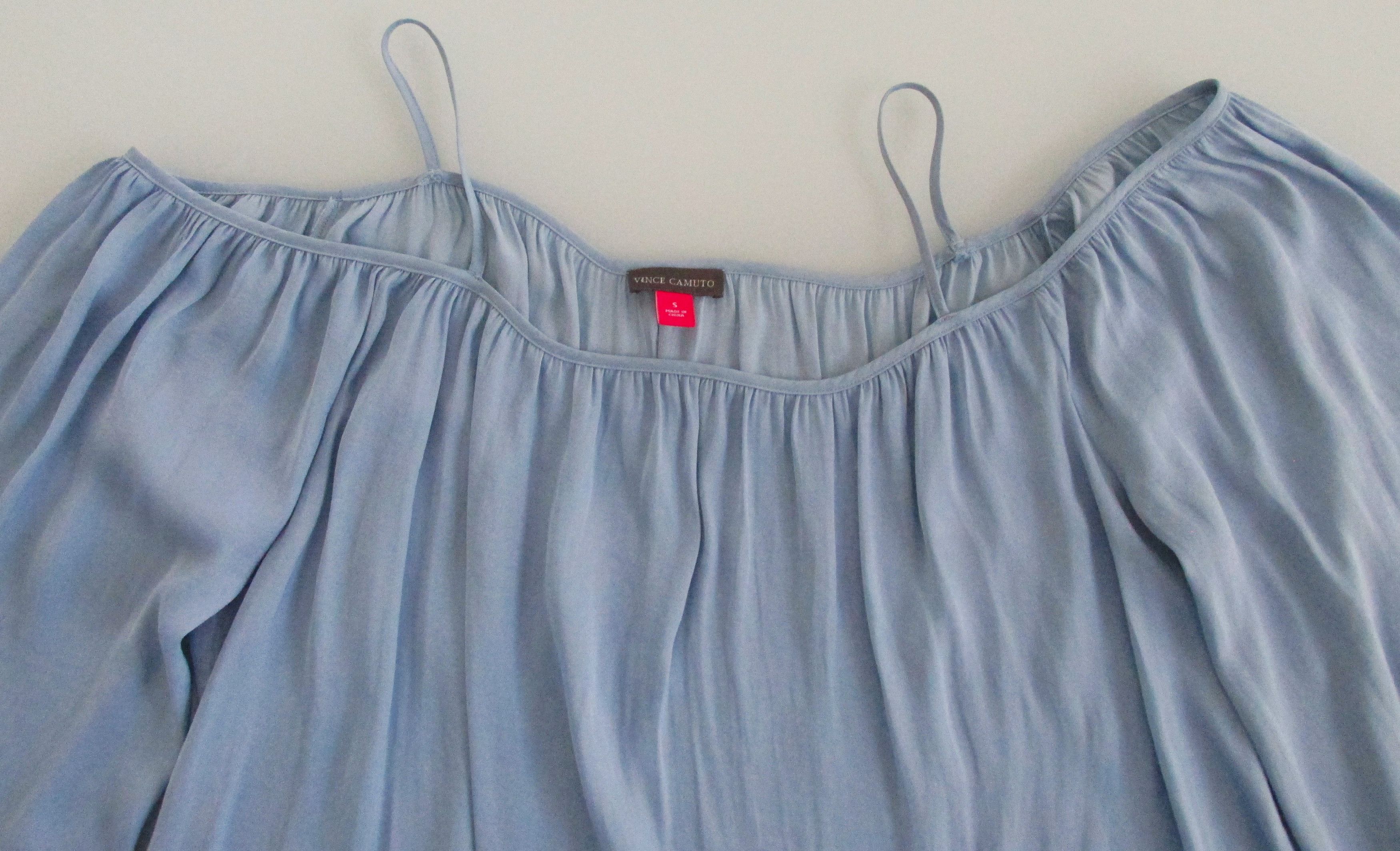 Vince Camuto Vince Camuto (NWT) Cold (Open) Shoulder Blouse Size Small Size S / US 4 / IT 40 - 3 Thumbnail