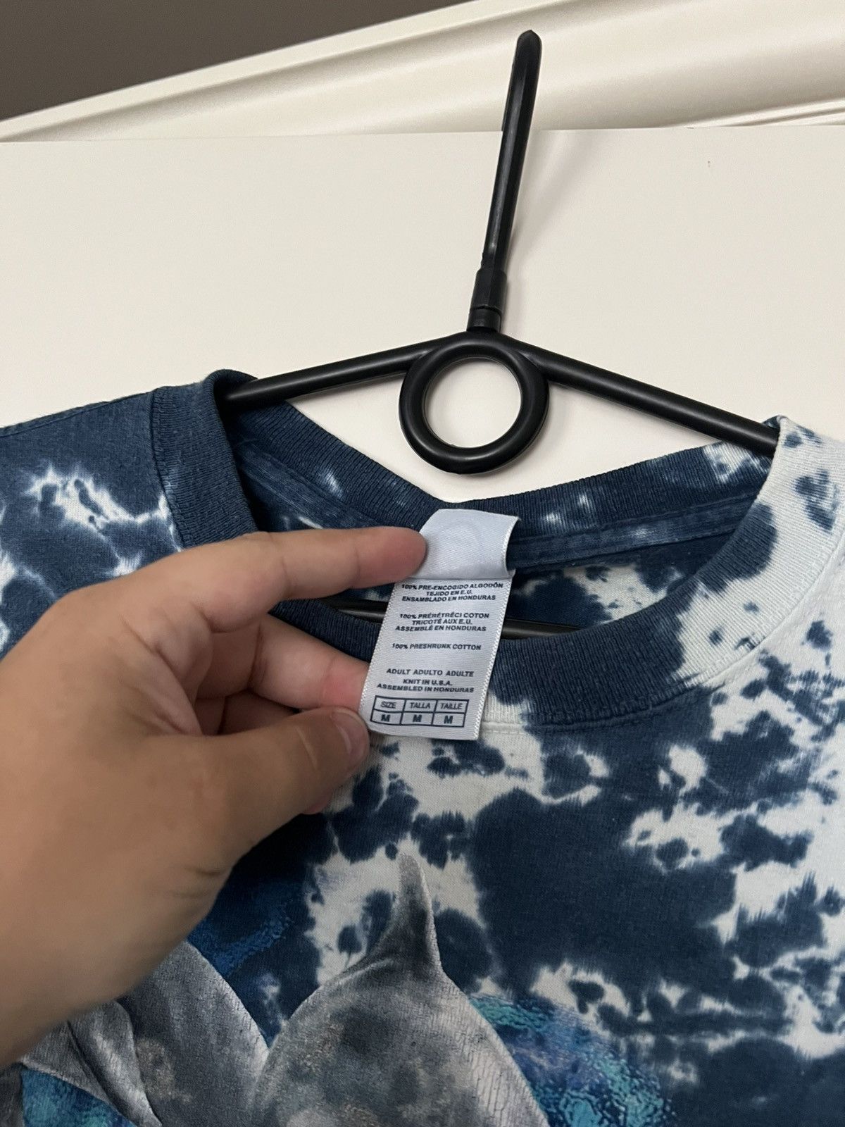 Delta Vintage 90s Dolphins Ocean T-Shirt Tie Dye Size US M / EU 48-50 / 2 - 9 Thumbnail