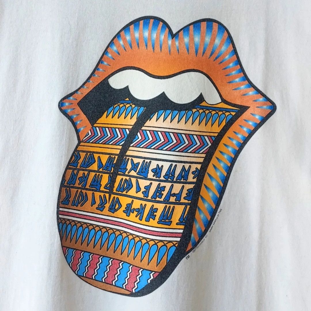 Band Tees 90s The Rolling Stones Bridges To Babylon World Tour 97/98 Size US M / EU 48-50 / 2 - 5 Thumbnail