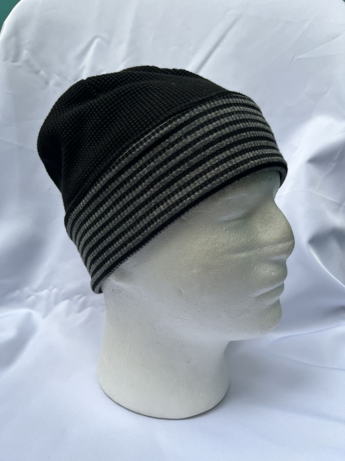 Japanese Brand × Vintage Knitted Winter Beanie Hats Size ONE SIZE - 3 Thumbnail